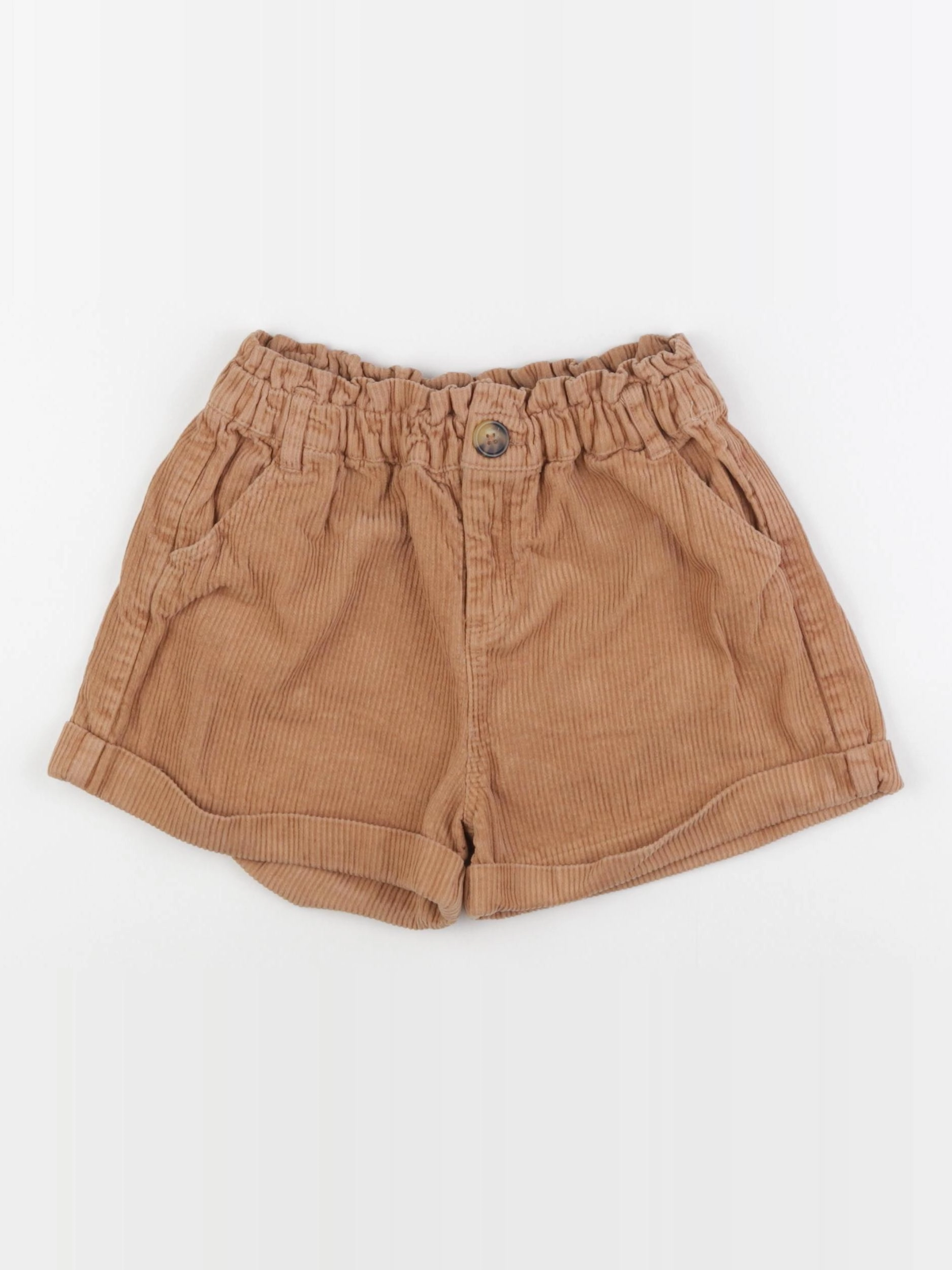 Vertbaudet - short marron - 8 ans