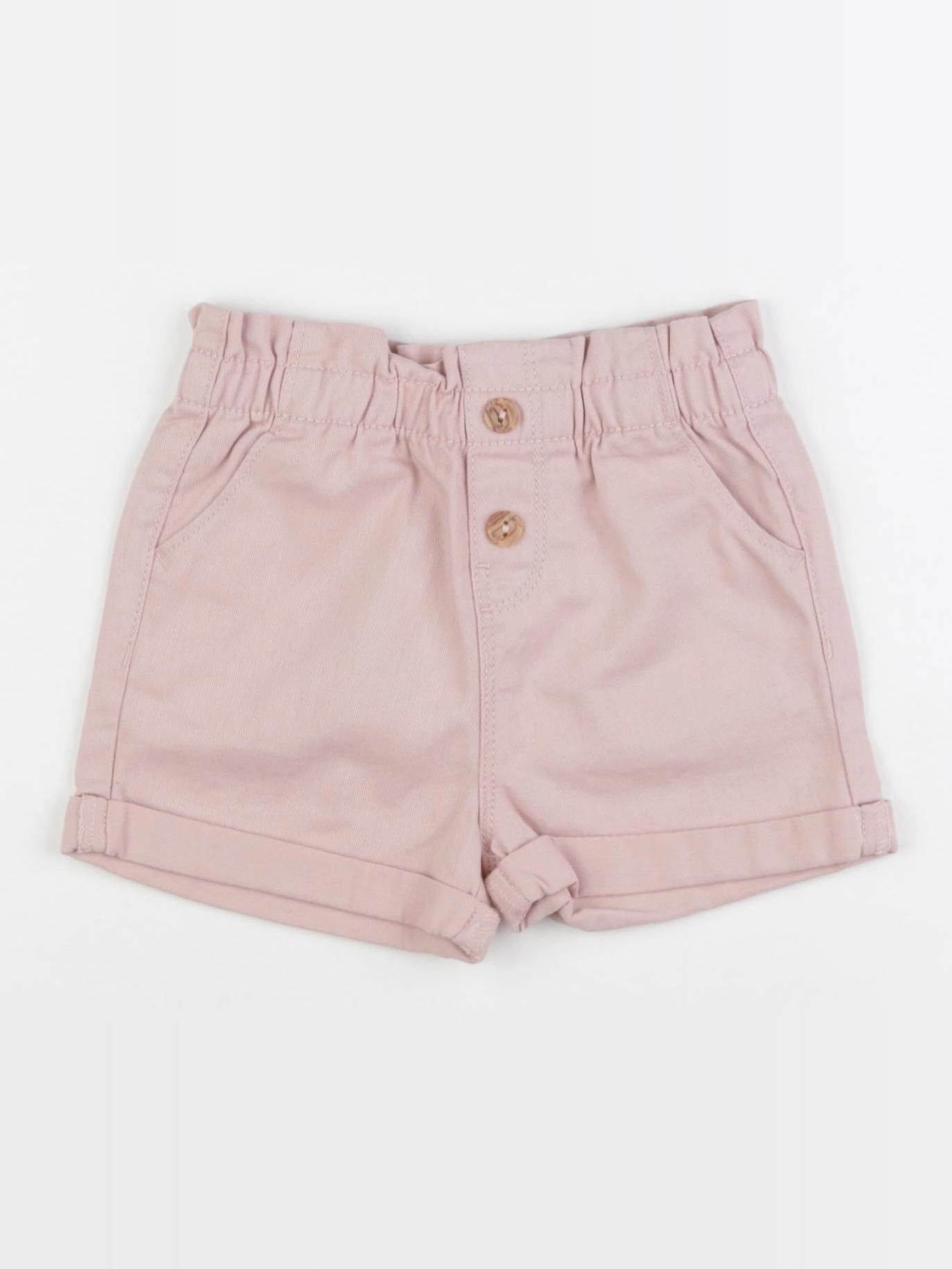 Vertbaudet - short rose - 24 mois