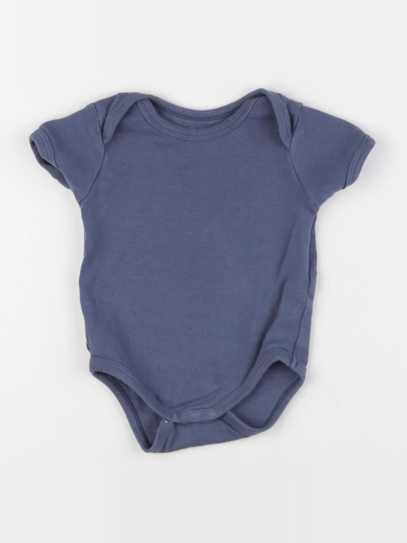 Vertbaudet - body bleu - 12 mois