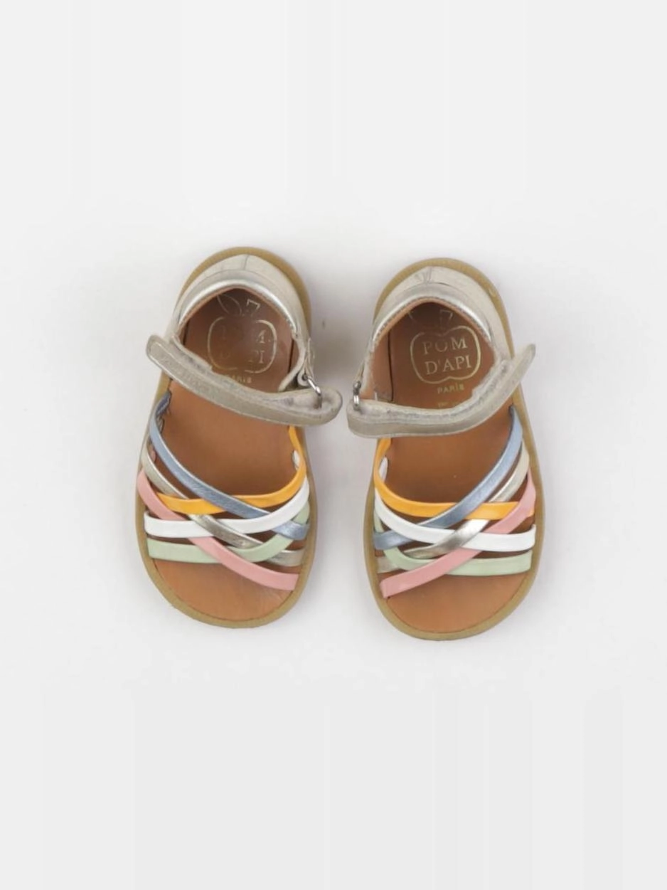 Pom d'Api - sandales multicolore - pointure 22