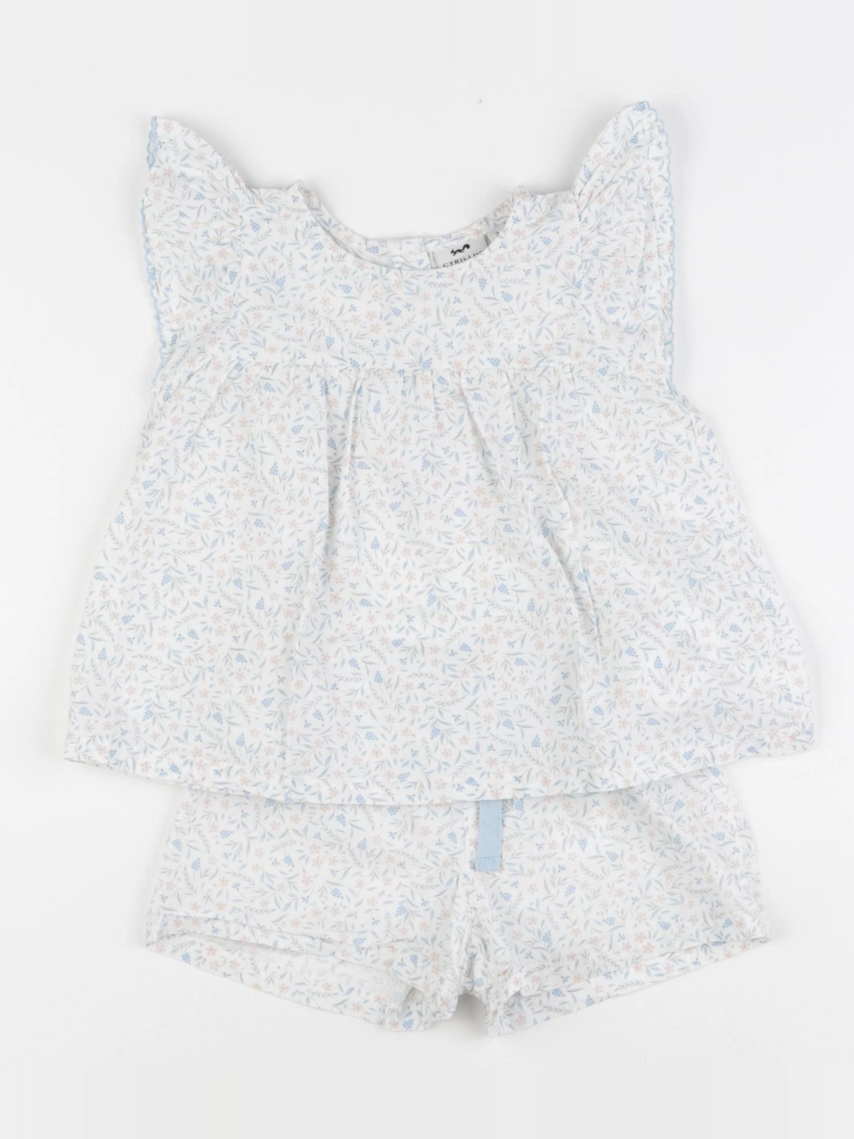 Cyrillus - pyjama coton bleu - 3 ans