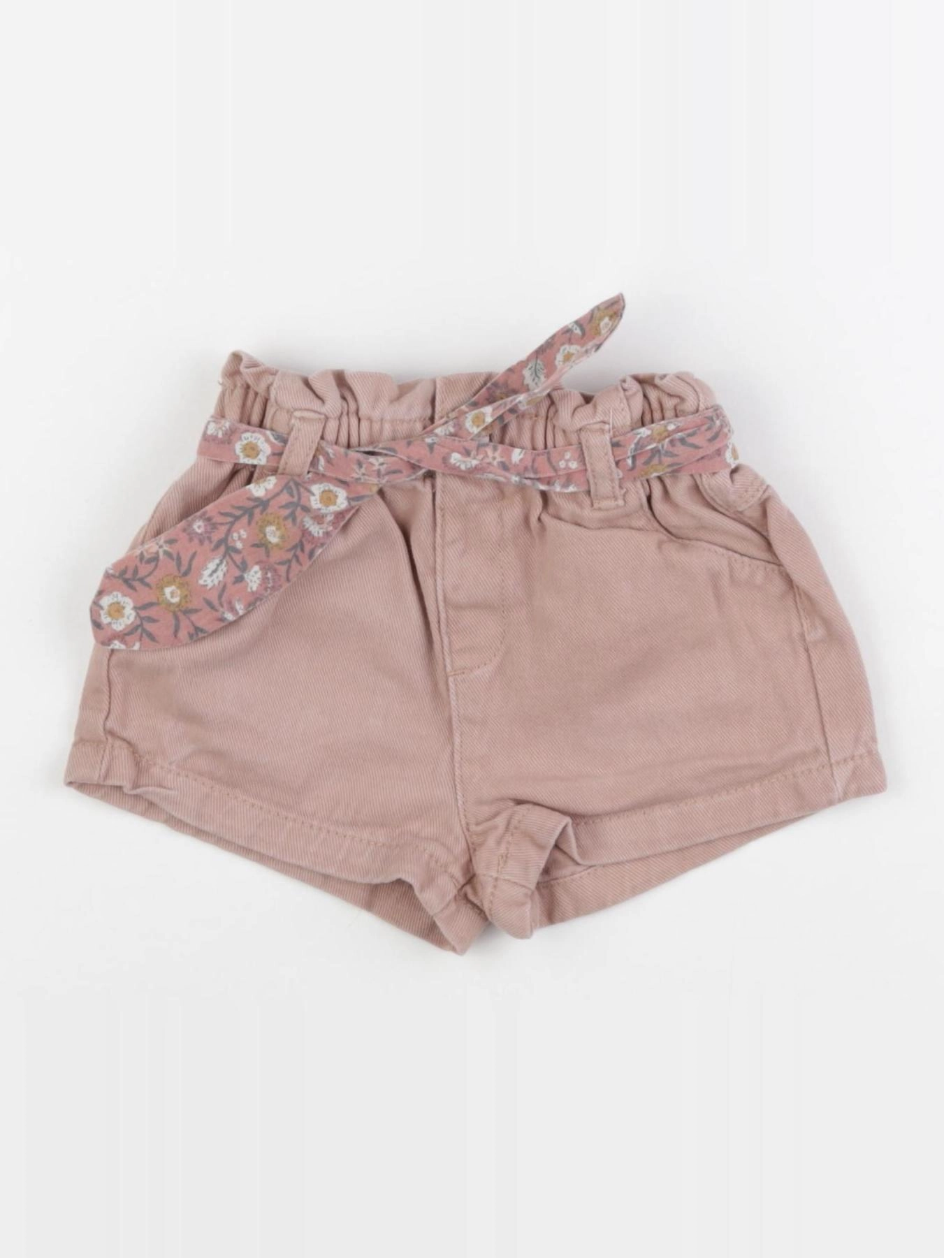Vertbaudet - short beige - 2 ans