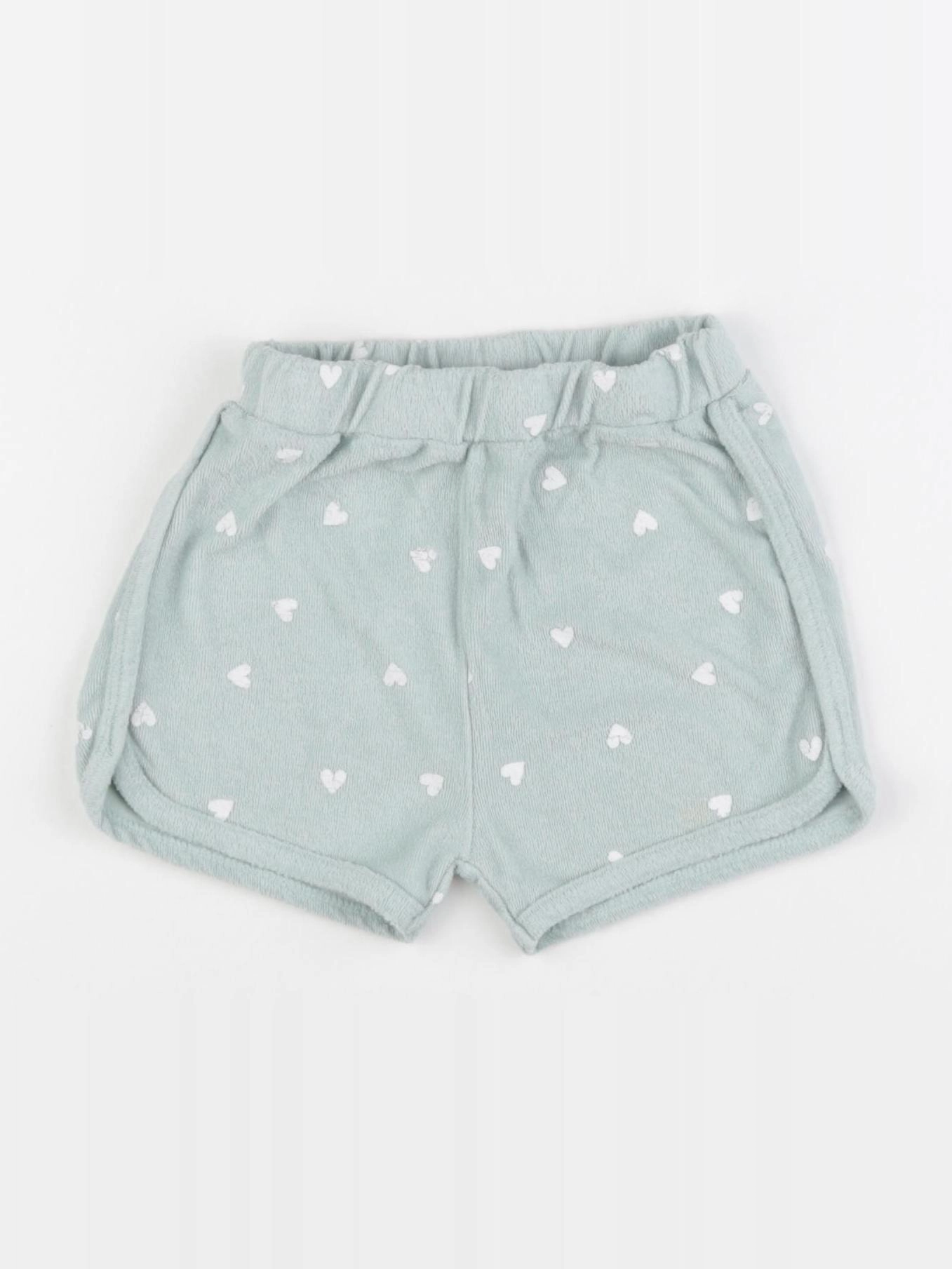 Vertbaudet - short vert - 2 ans