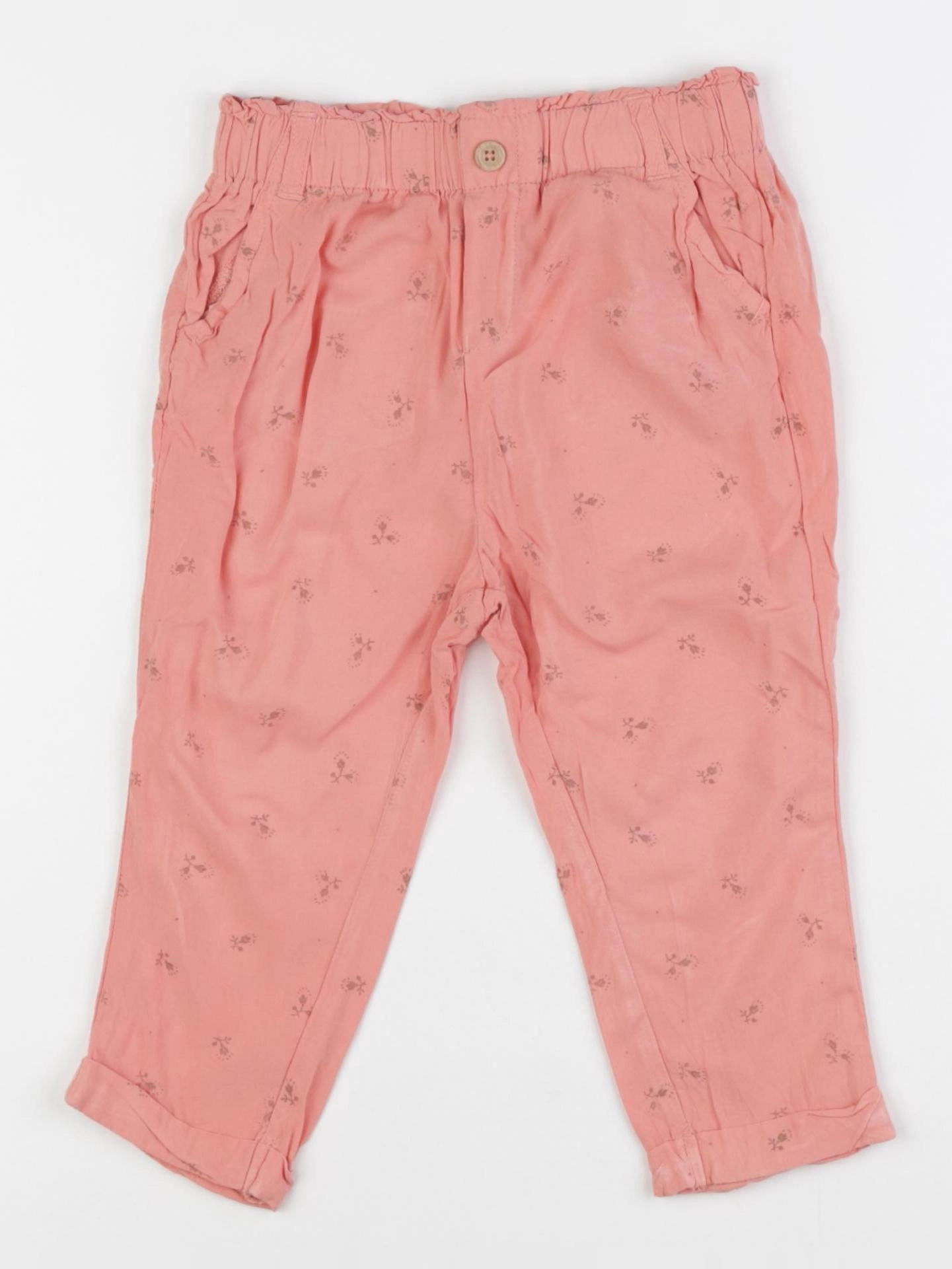 Vertbaudet - pantalon rose - 24 mois