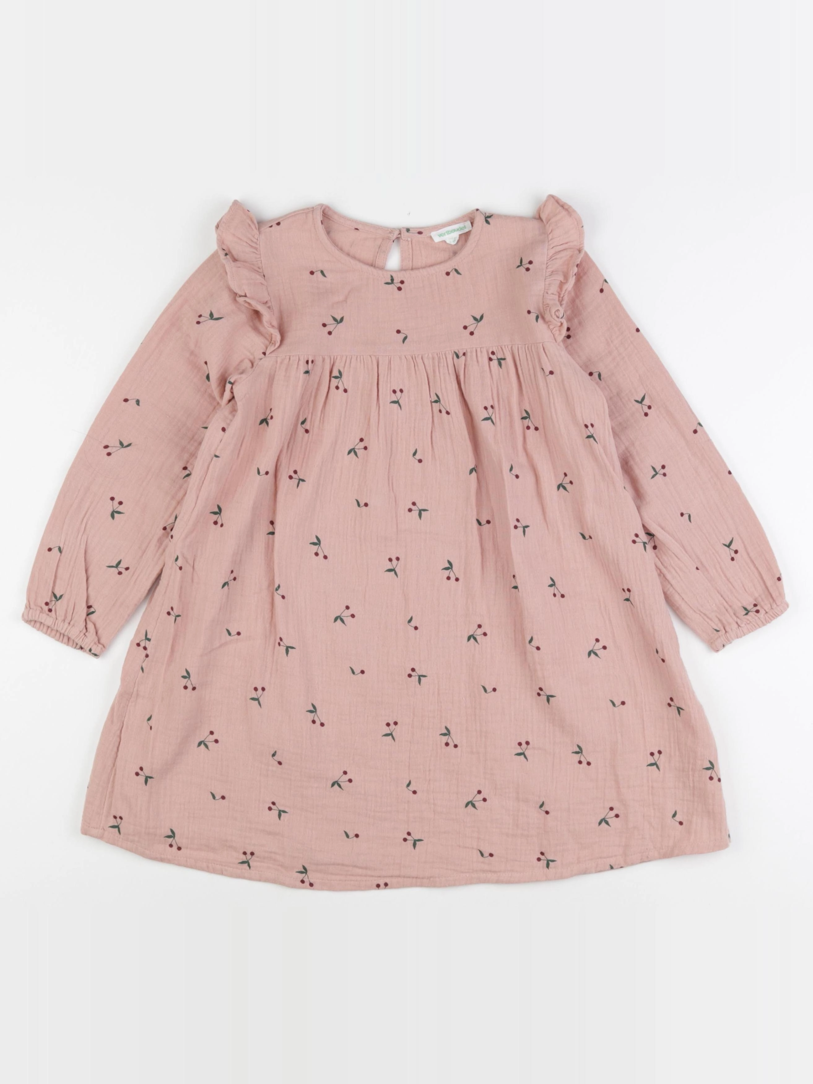 Vertbaudet - robe rose - 6 ans