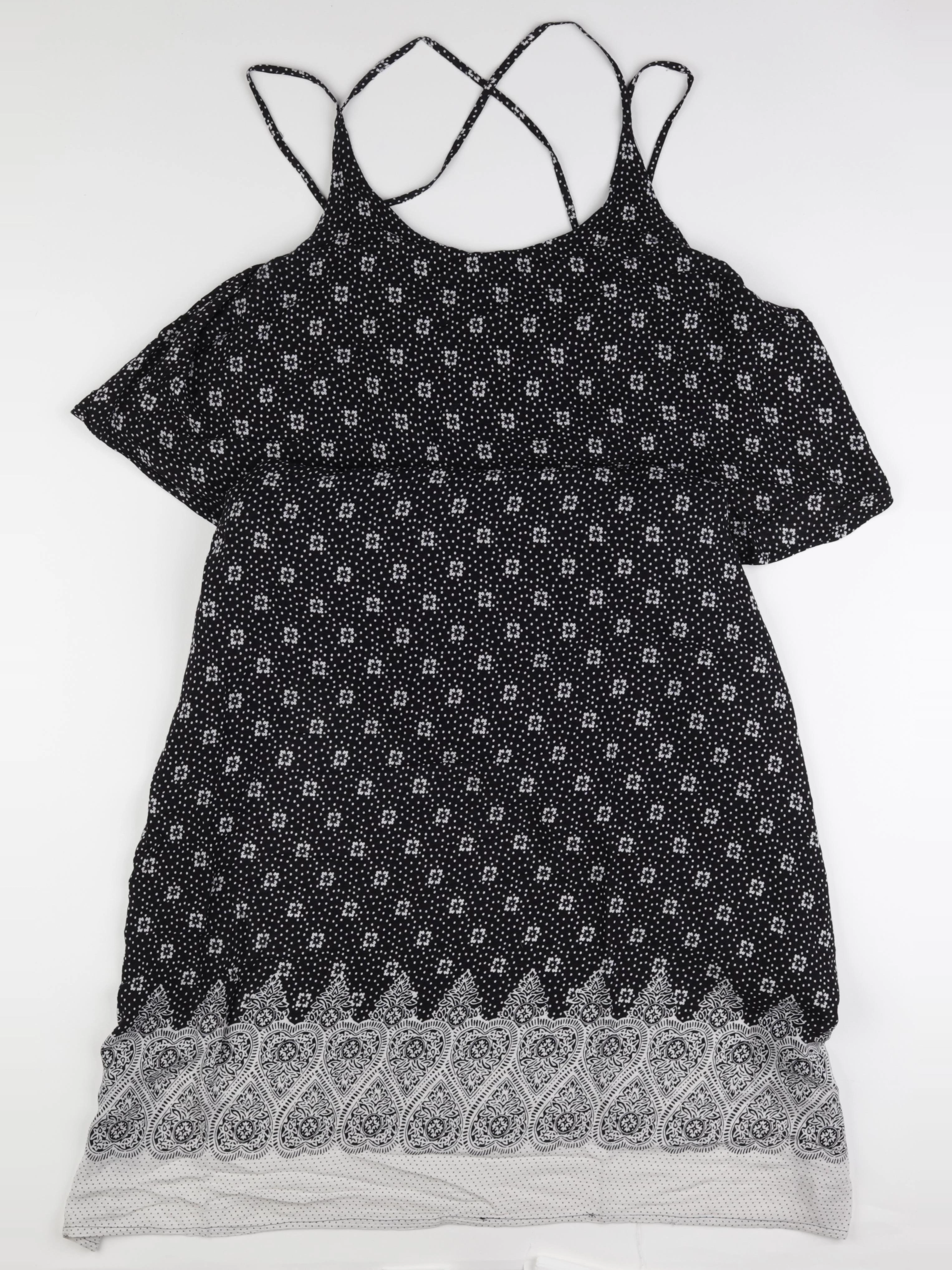 Vertbaudet - robe longue grossesse noir - 42
