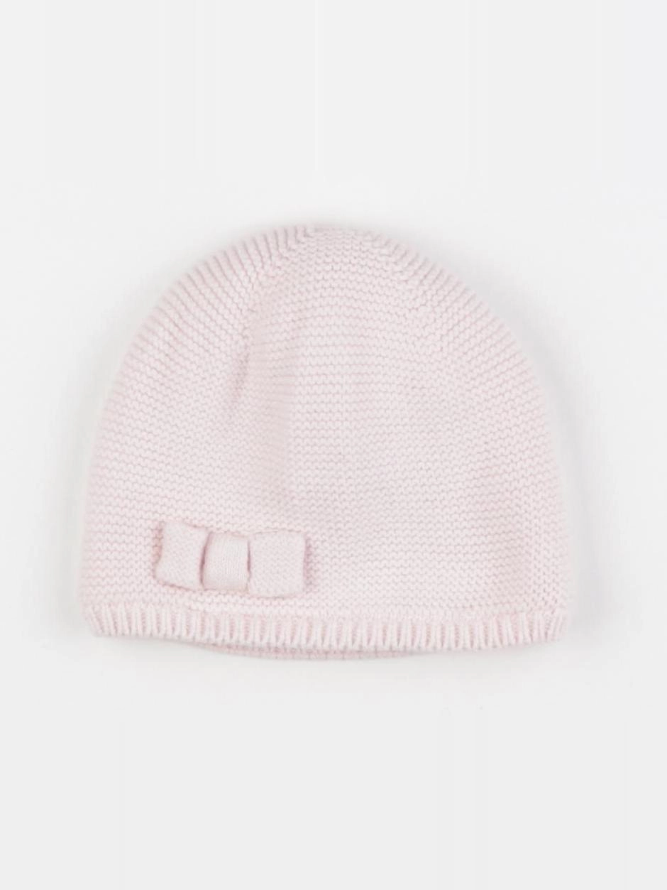 Jacadi - bonnet rose - 24/36 mois