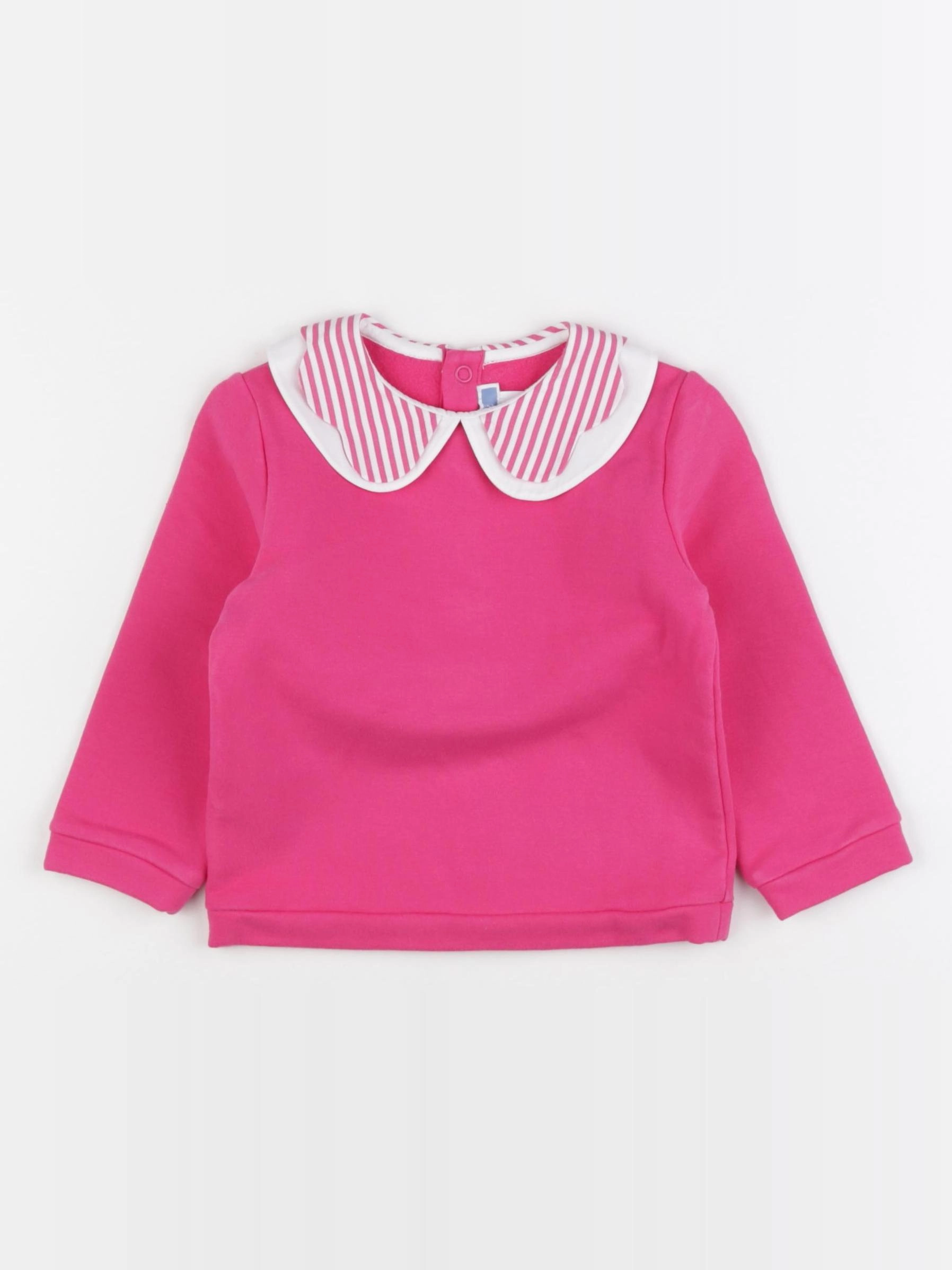 Jacadi - sweat rose - 24 mois