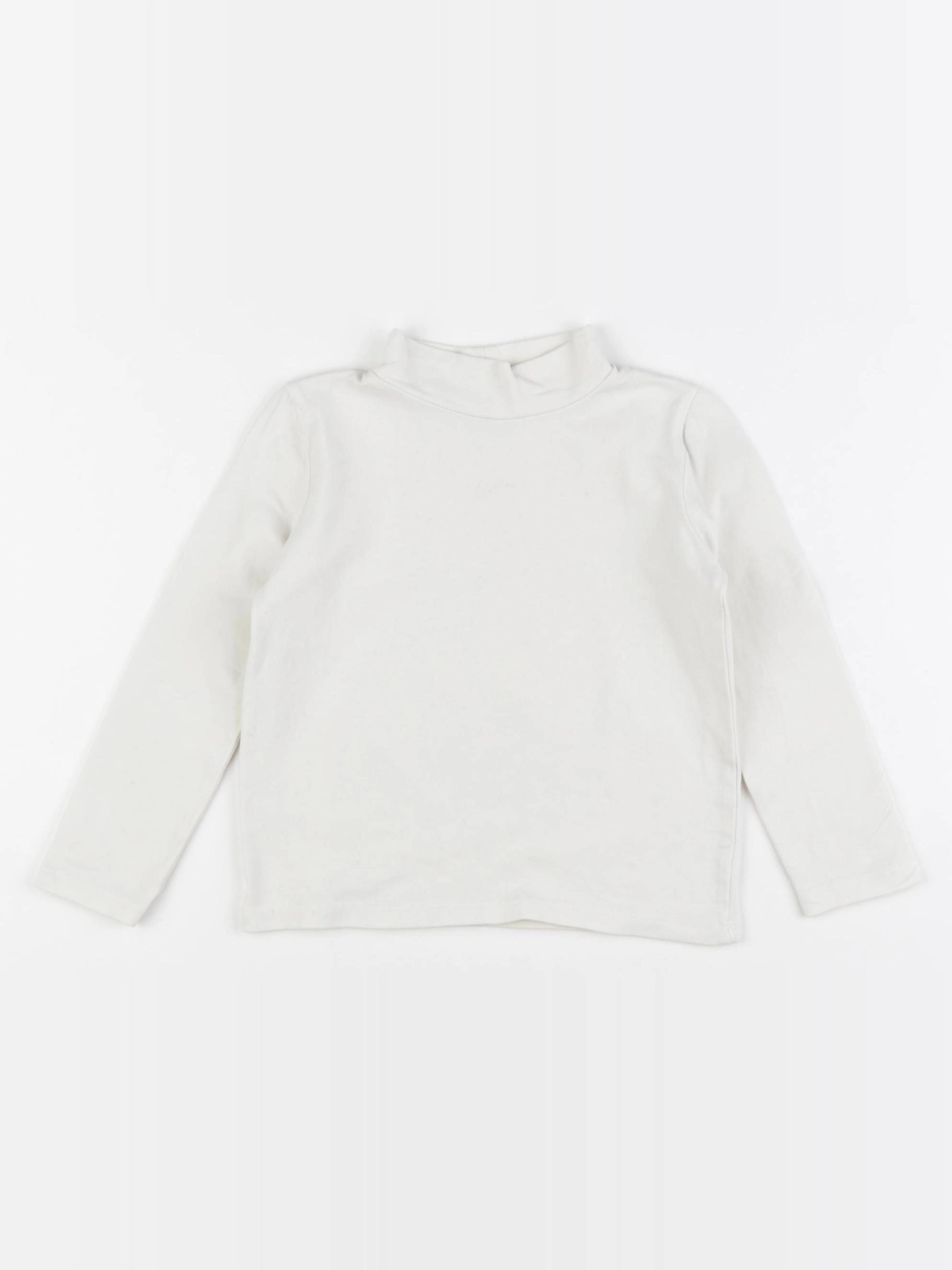 Vertbaudet - sous-pull blanc - 3 ans