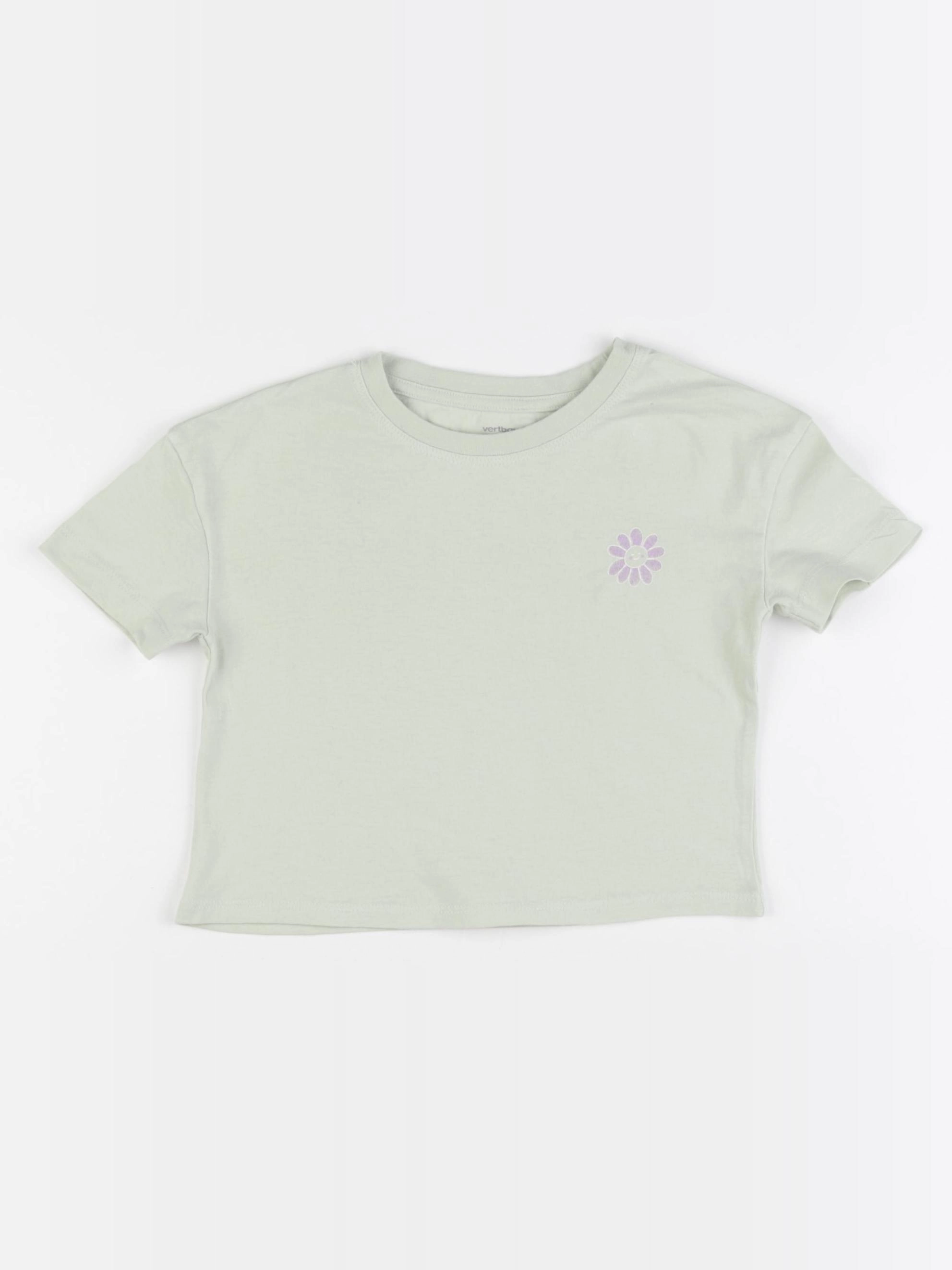 Vertbaudet - tee-shirt vert - 2 ans