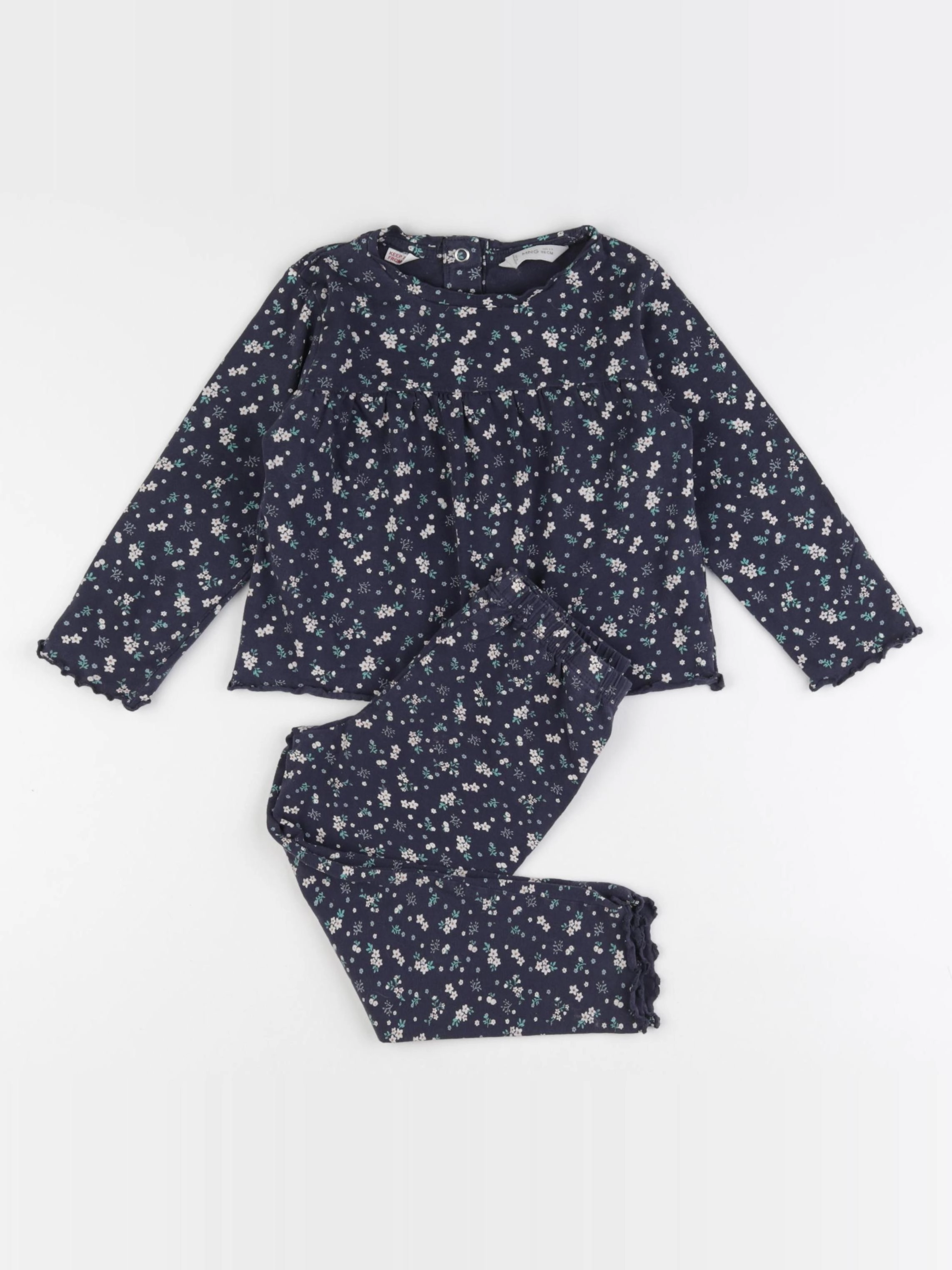 Mango - pyjama coton multicolore - 2/3 ans