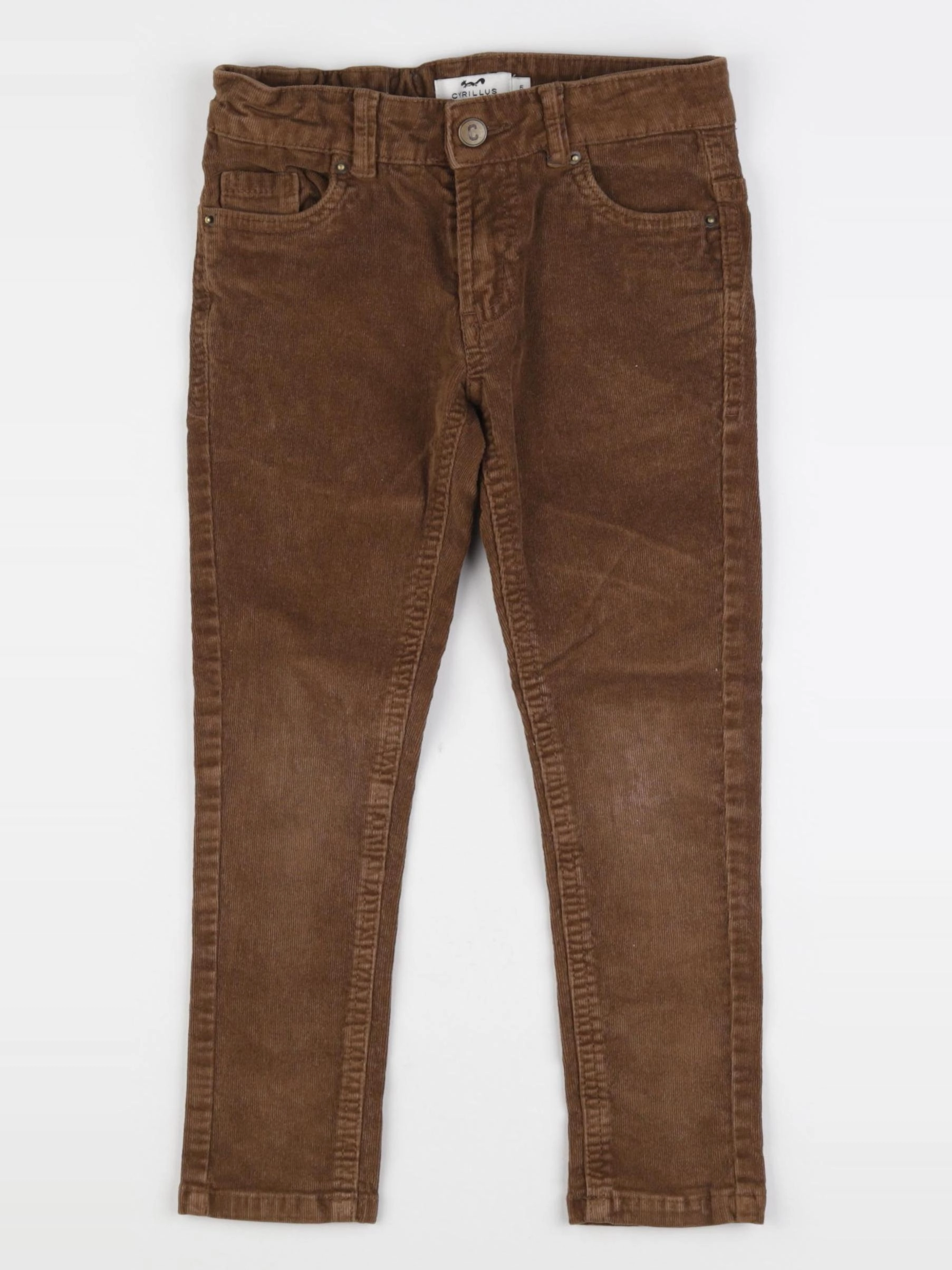 Cyrillus - pantalon marron - 5 ans