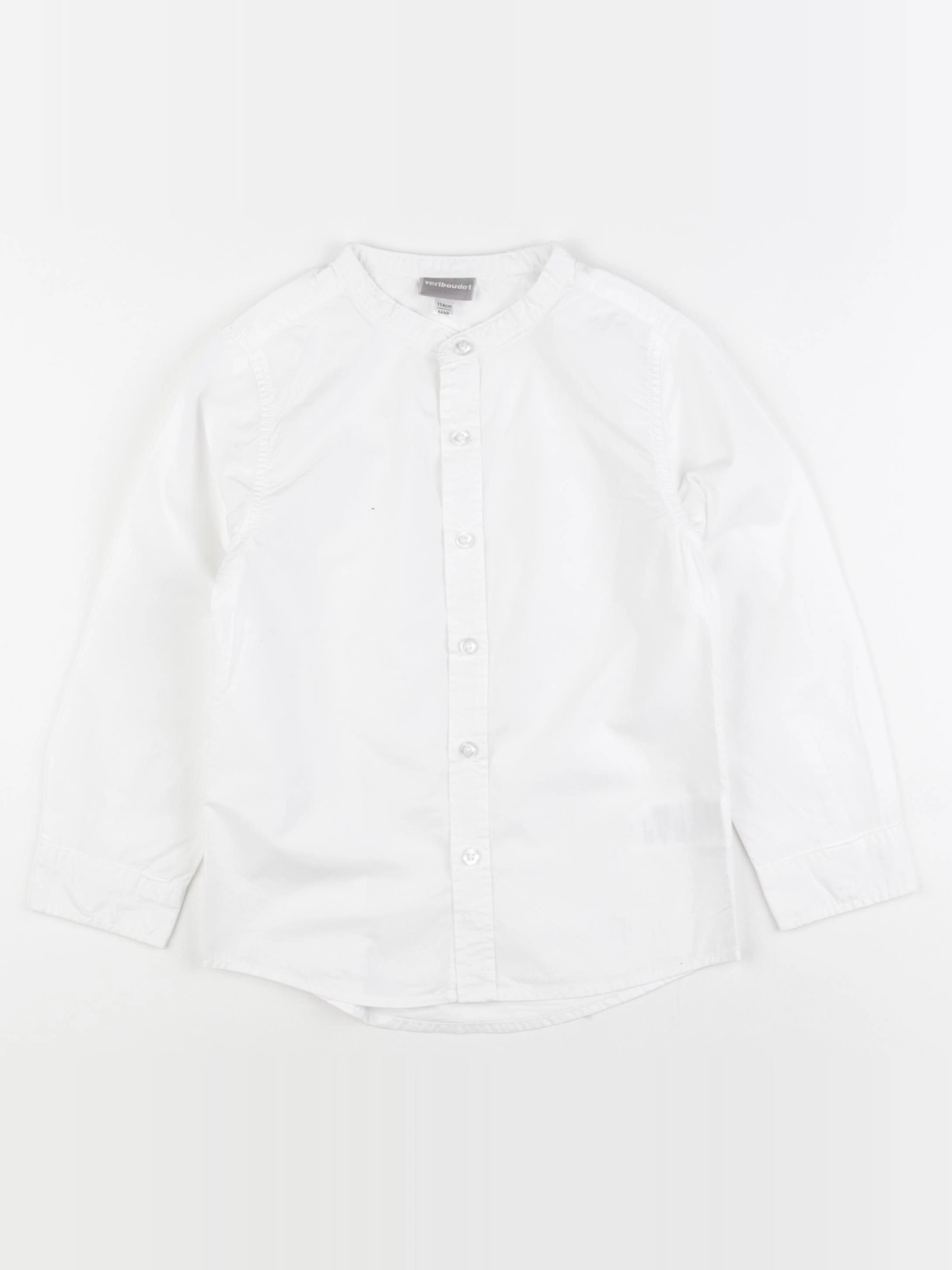 Vertbaudet - chemise blanc - 6 ans