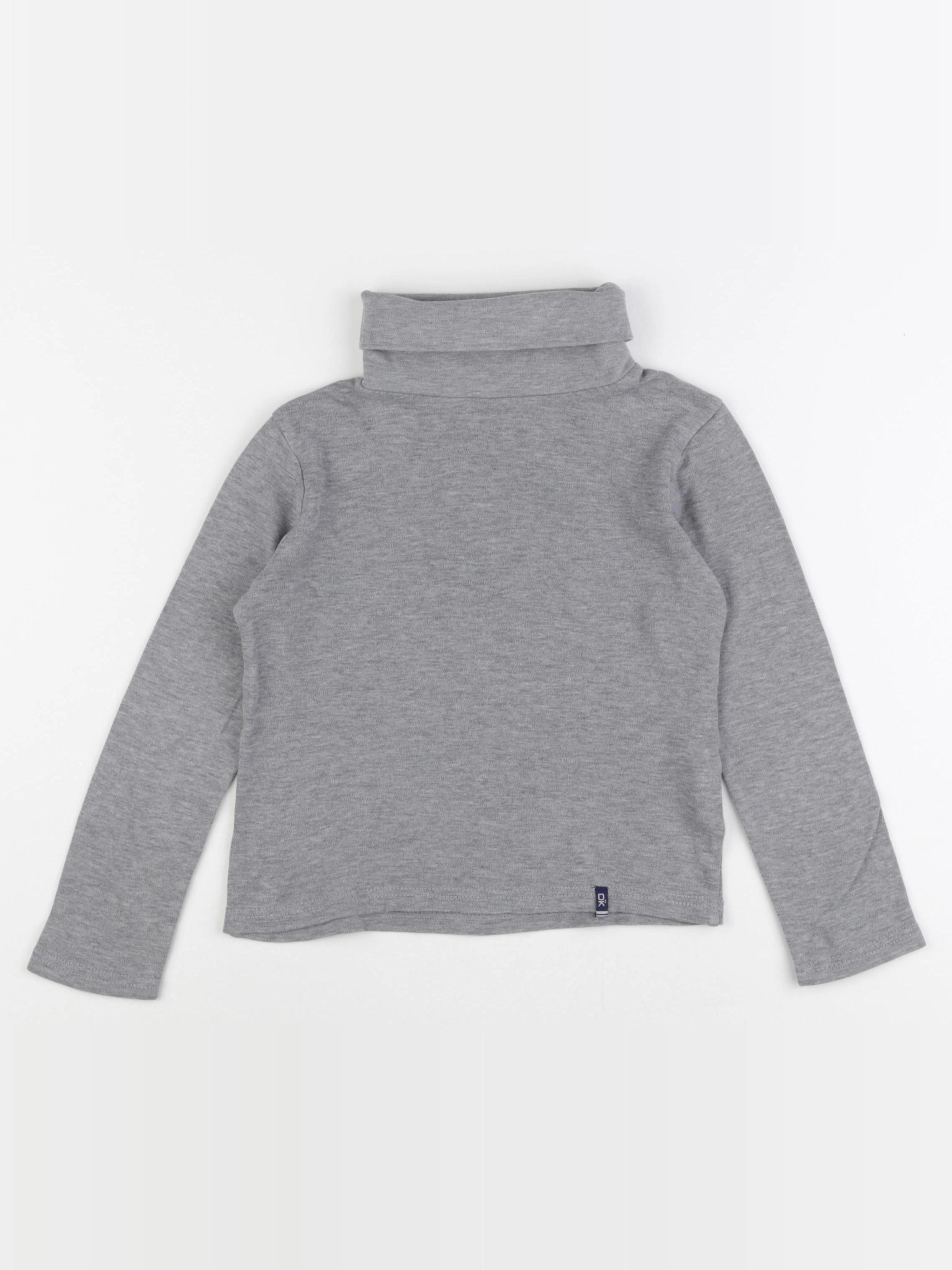 Okaidi - sous-pull gris - 6 ans