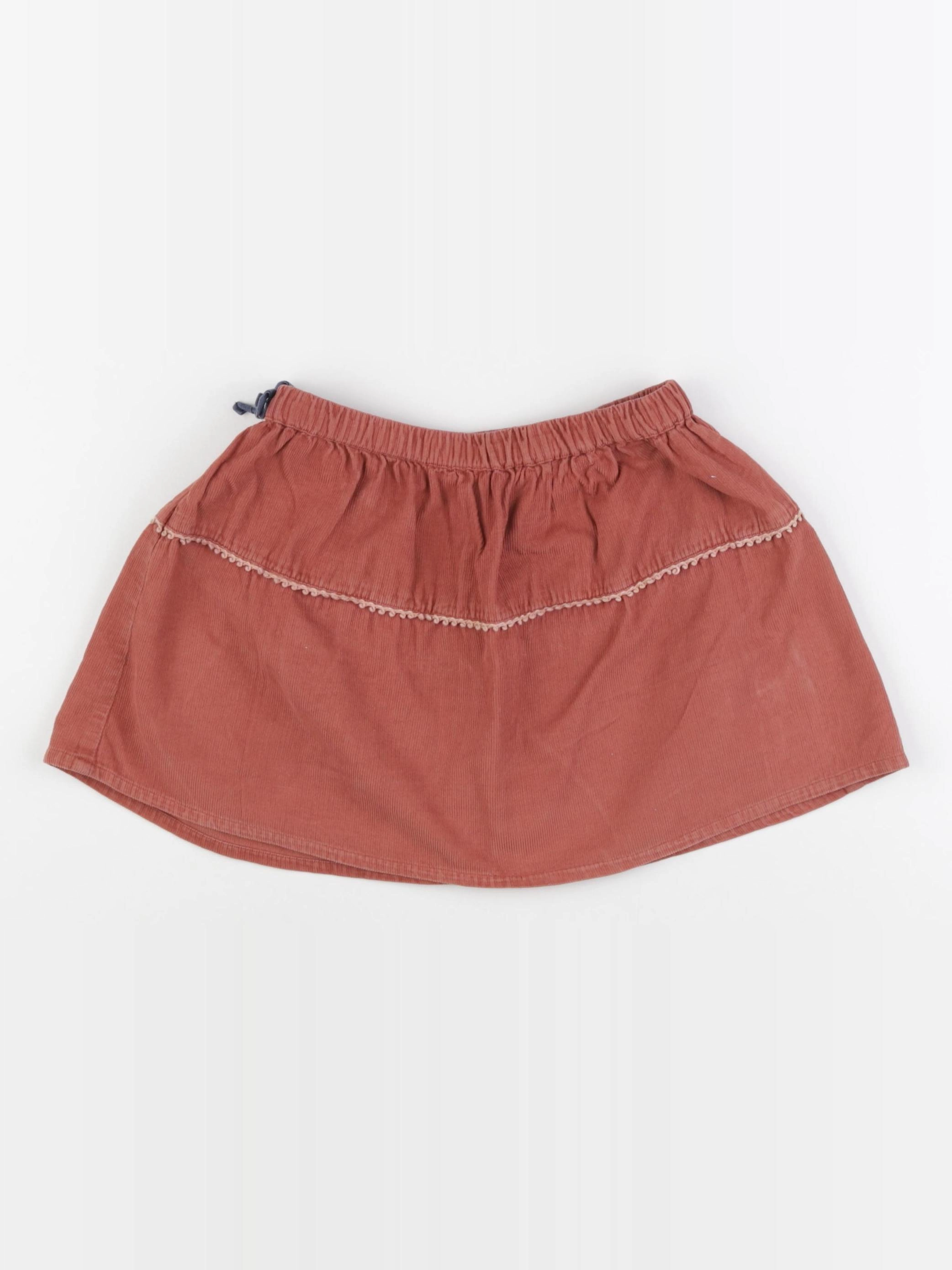 Cyrillus - jupe marron - 6 ans