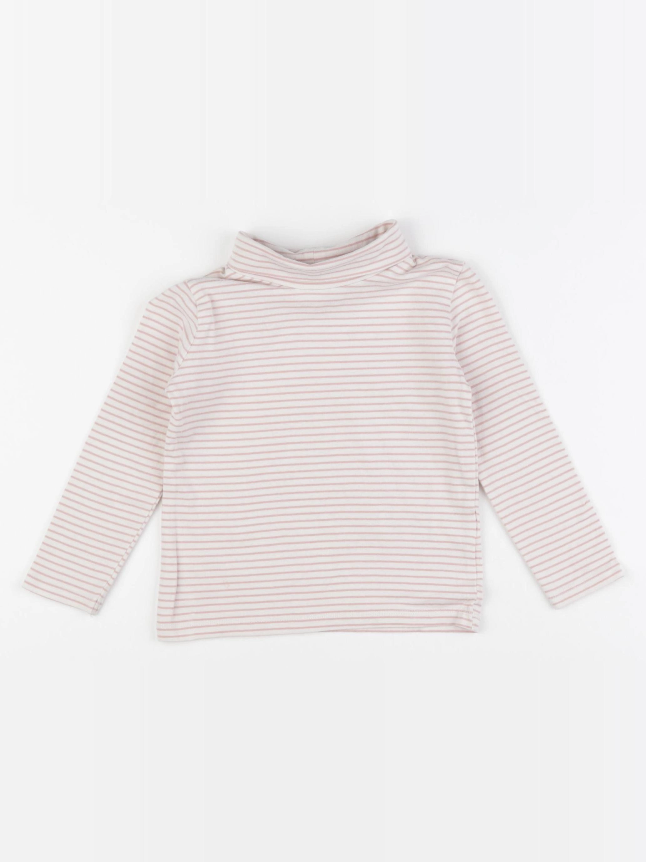 Vertbaudet - sous-pull rose - 3 ans