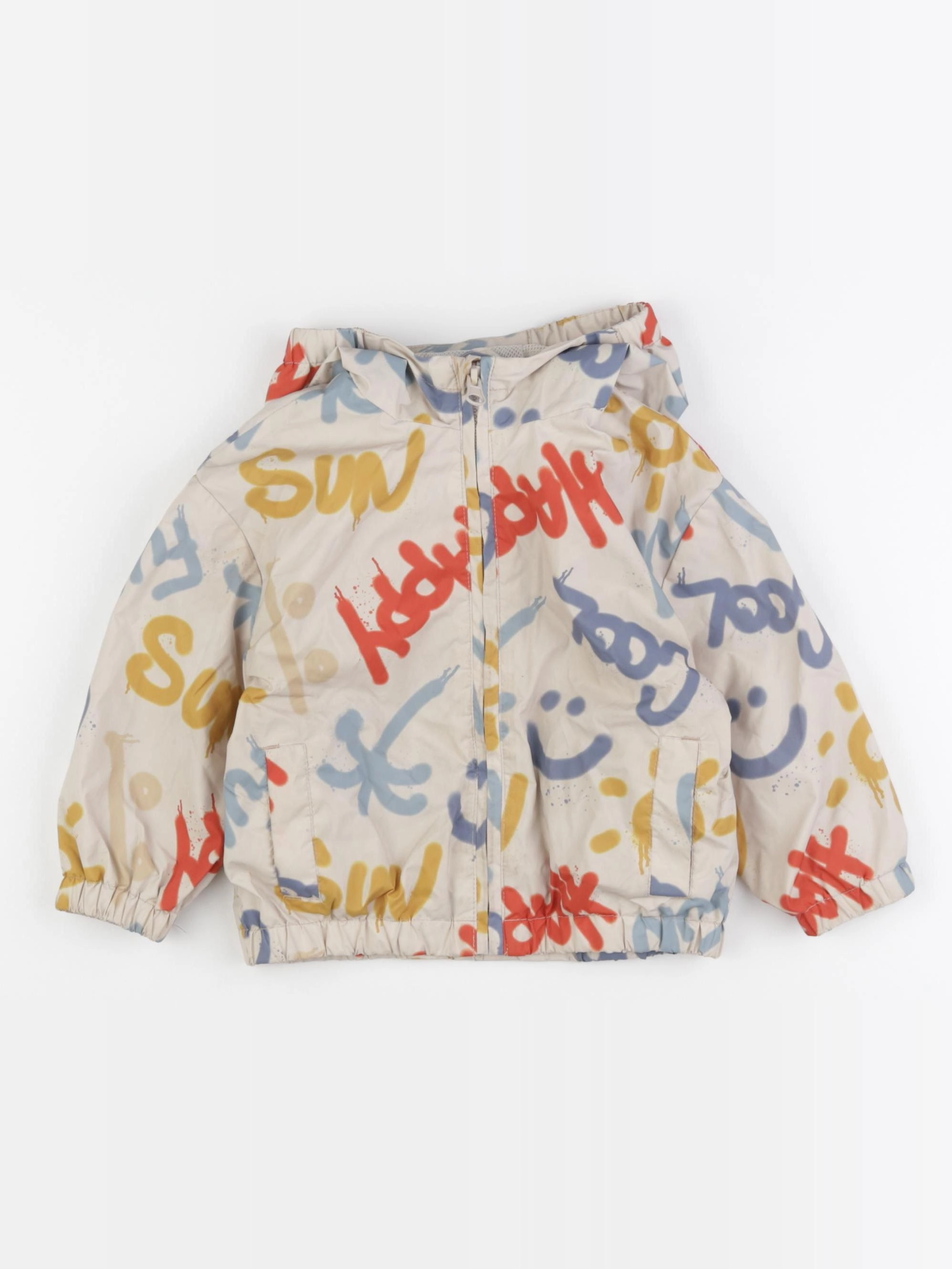 Vertbaudet - coupe-vent multicolore - 2 ans