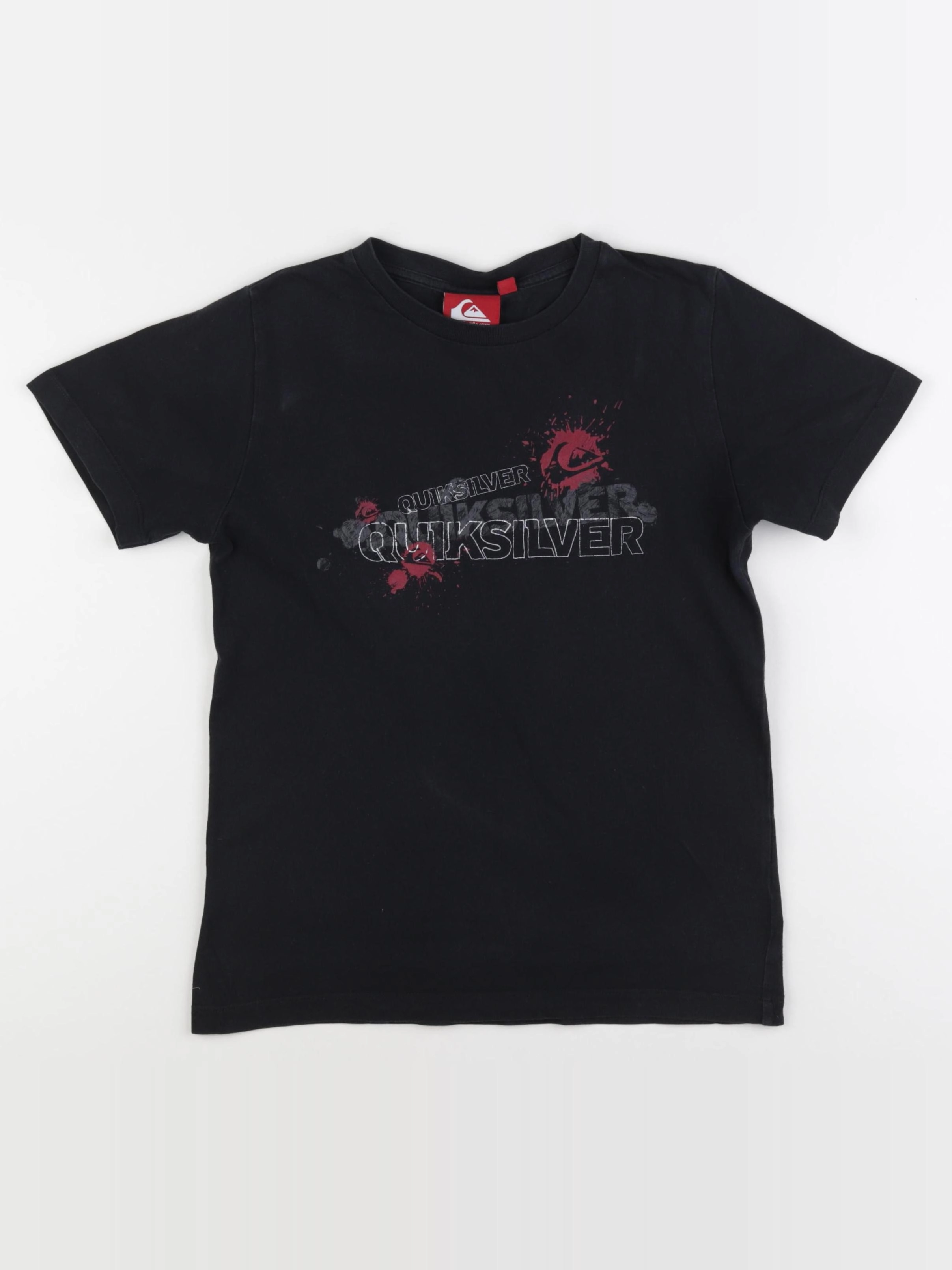 Quiksilver - tee-shirt noir - 10 ans