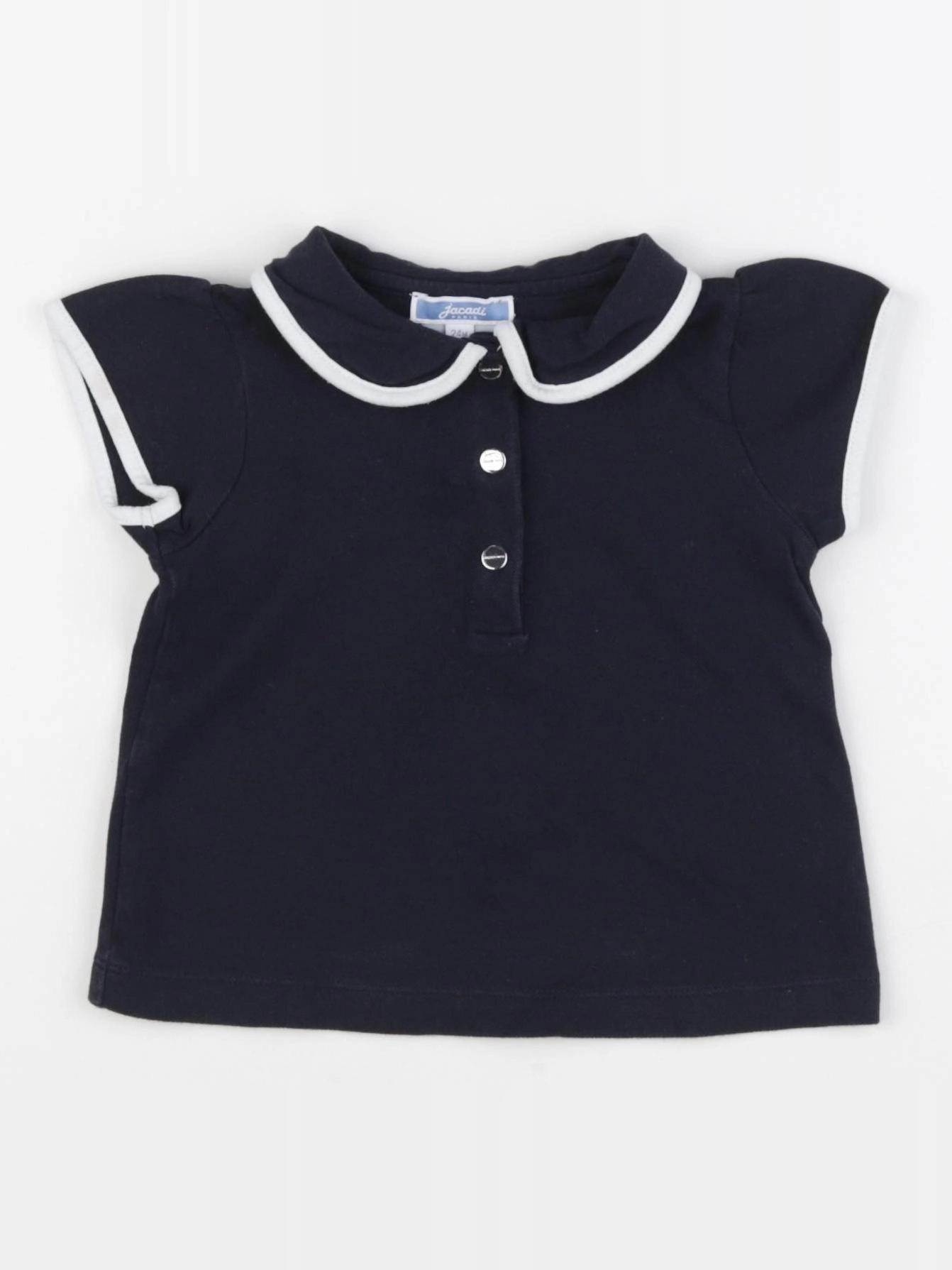 Jacadi - tee-shirt bleu - 24 mois