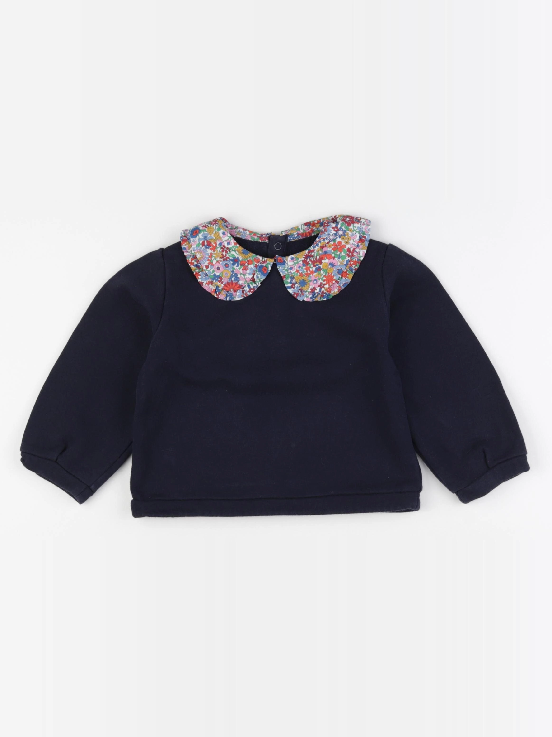 Jacadi - sweat bleu - 36 mois