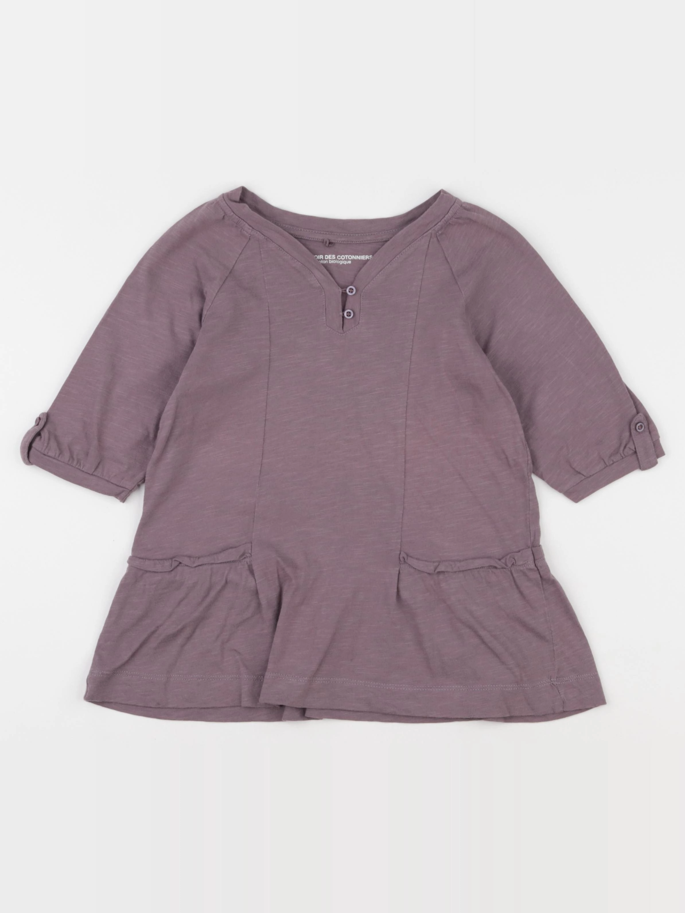 Comptoir des cotonniers - tee-shirt violet - 6 ans