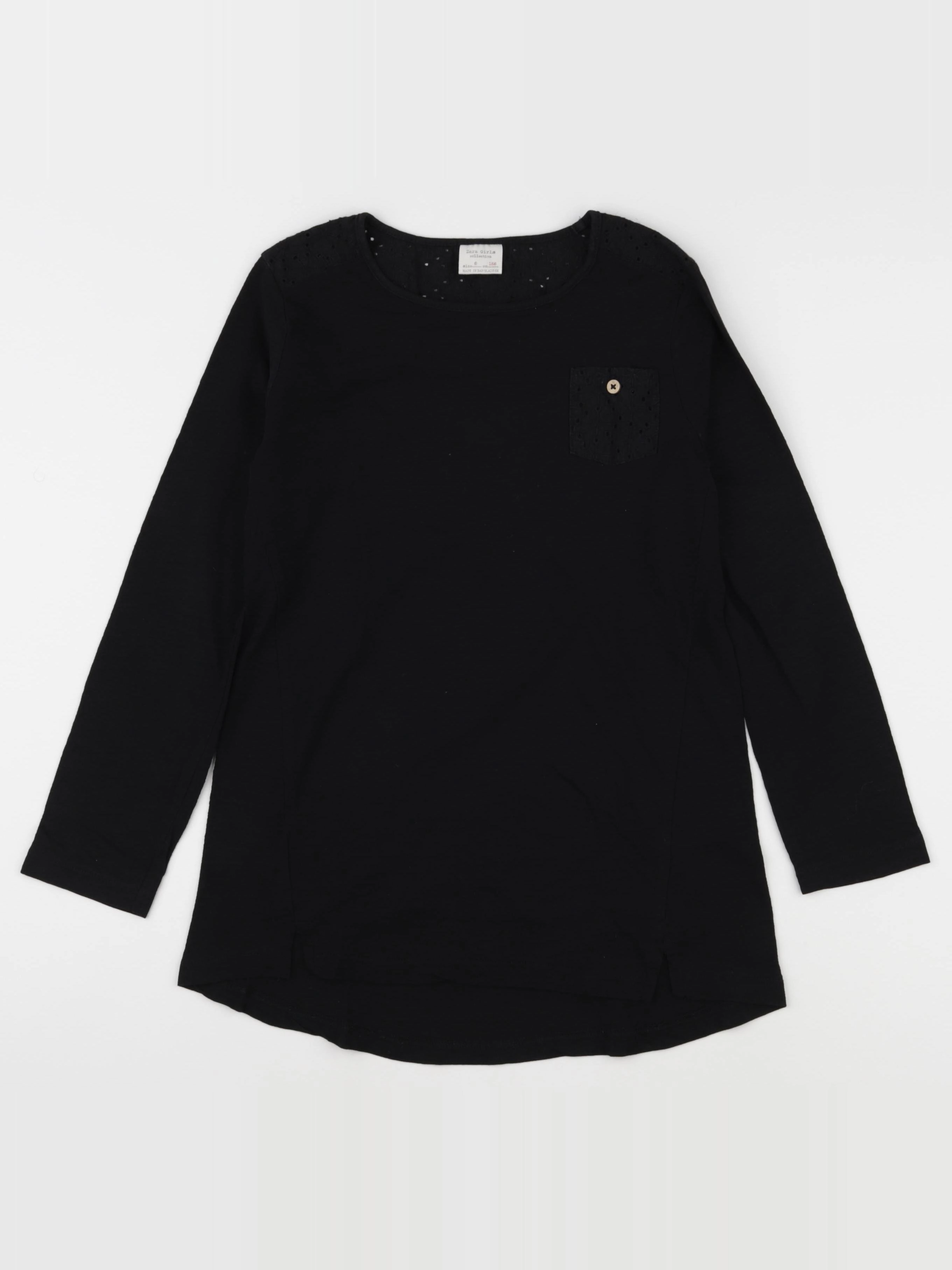 Zara - tee-shirt noir - 8 ans