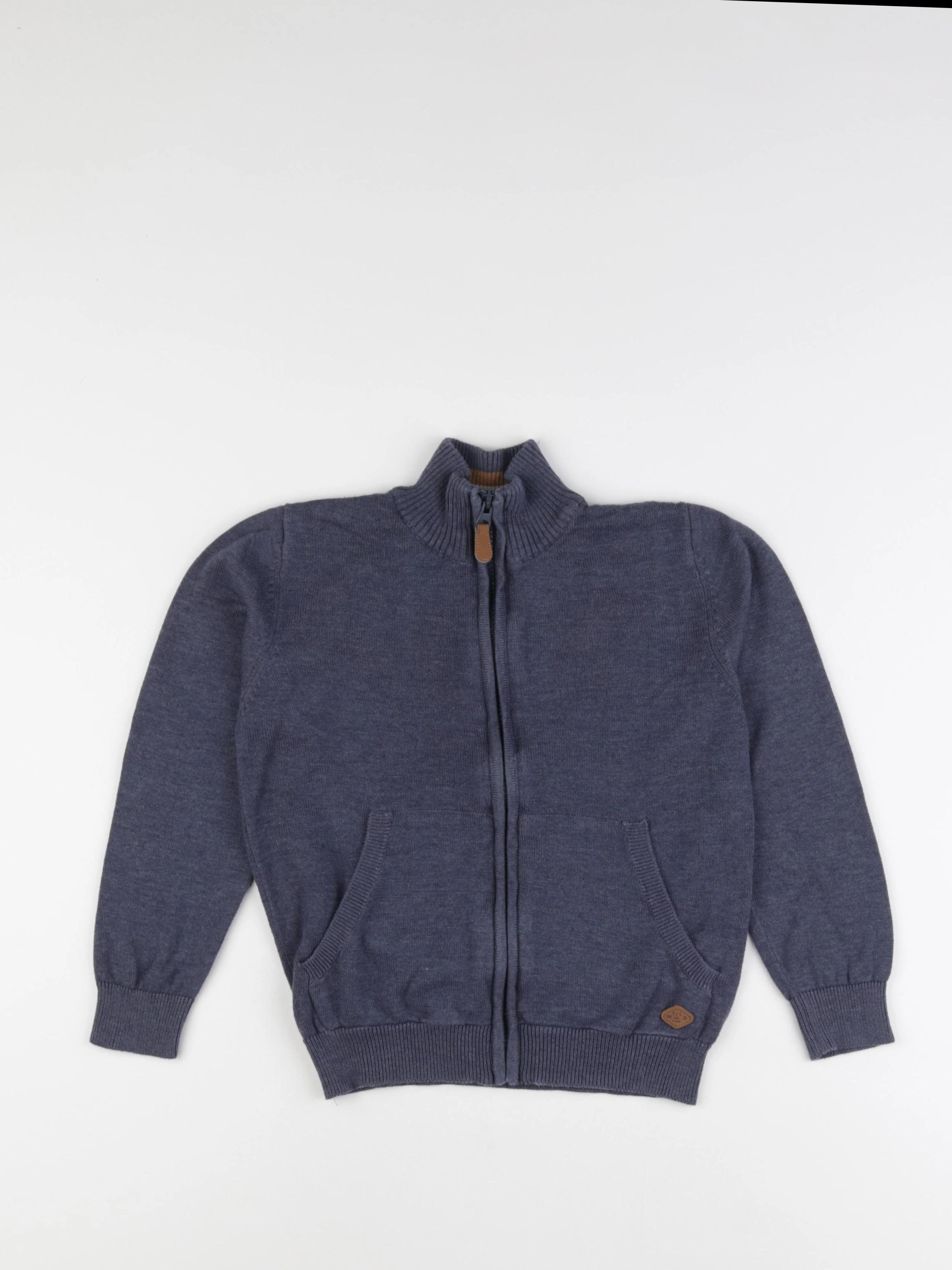 Vertbaudet - gilet bleu - 8 ans
