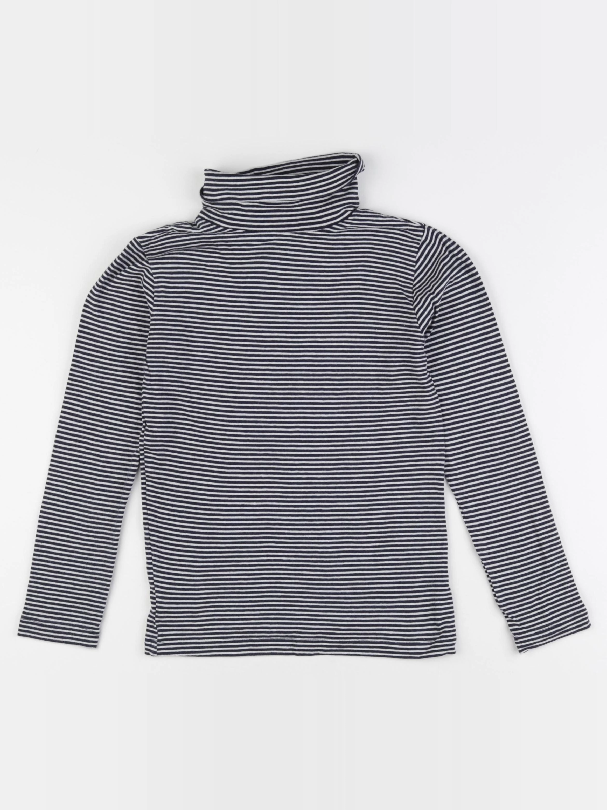 Monoprix - sous-pull bleu - 8 ans