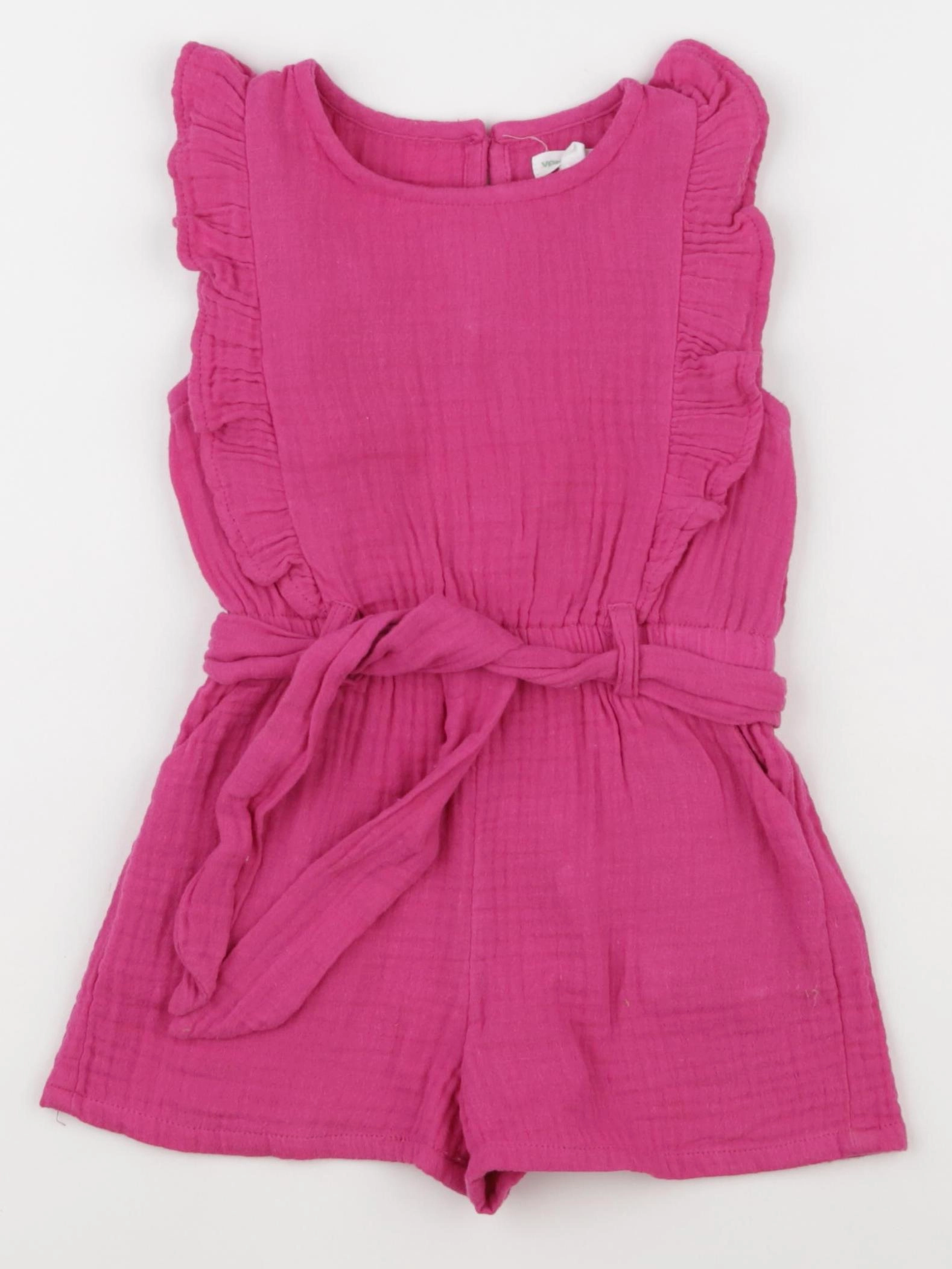 Vertbaudet - combinaison rose - 3 ans