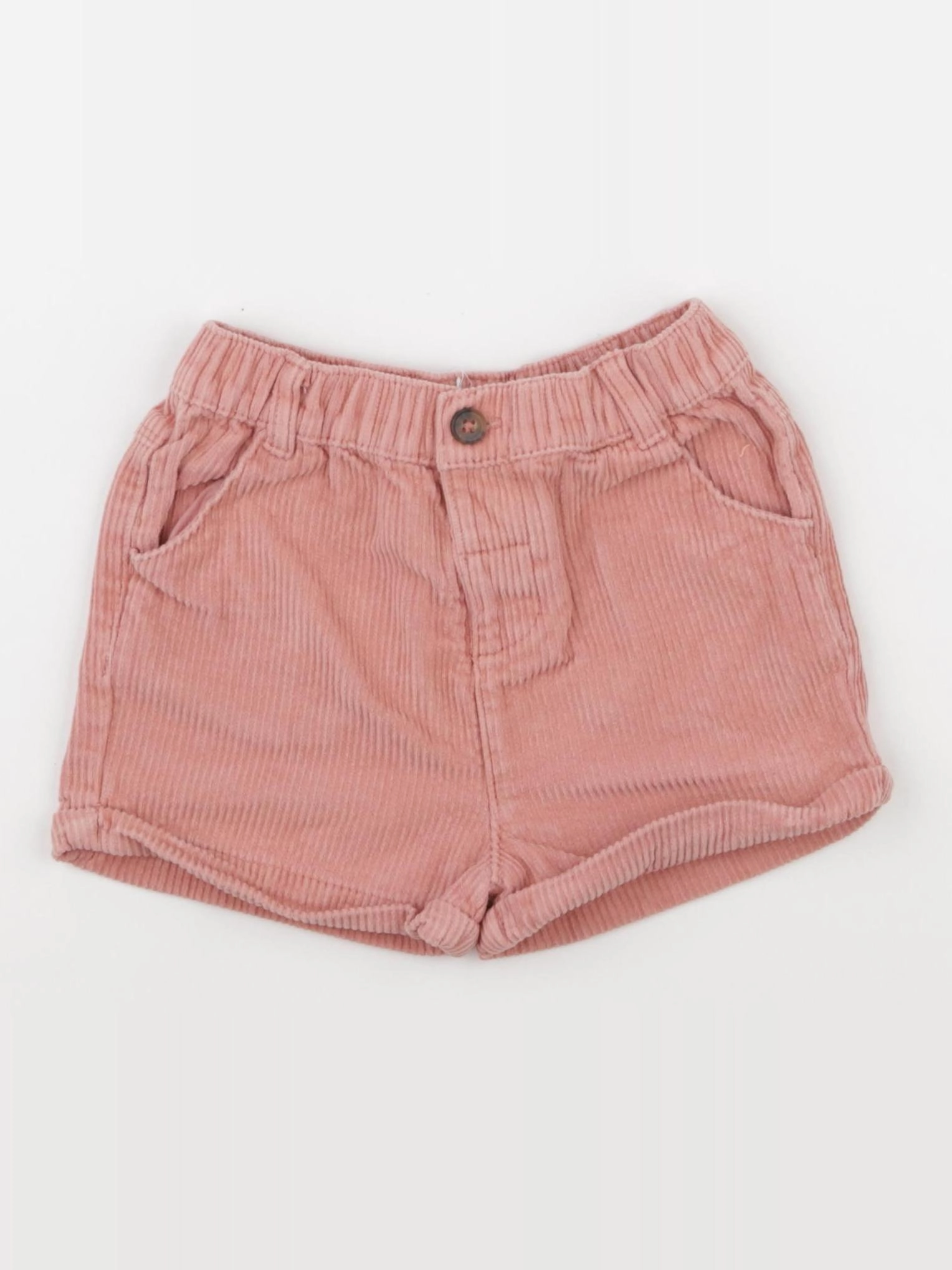 Vertbaudet - short rose - 24 mois