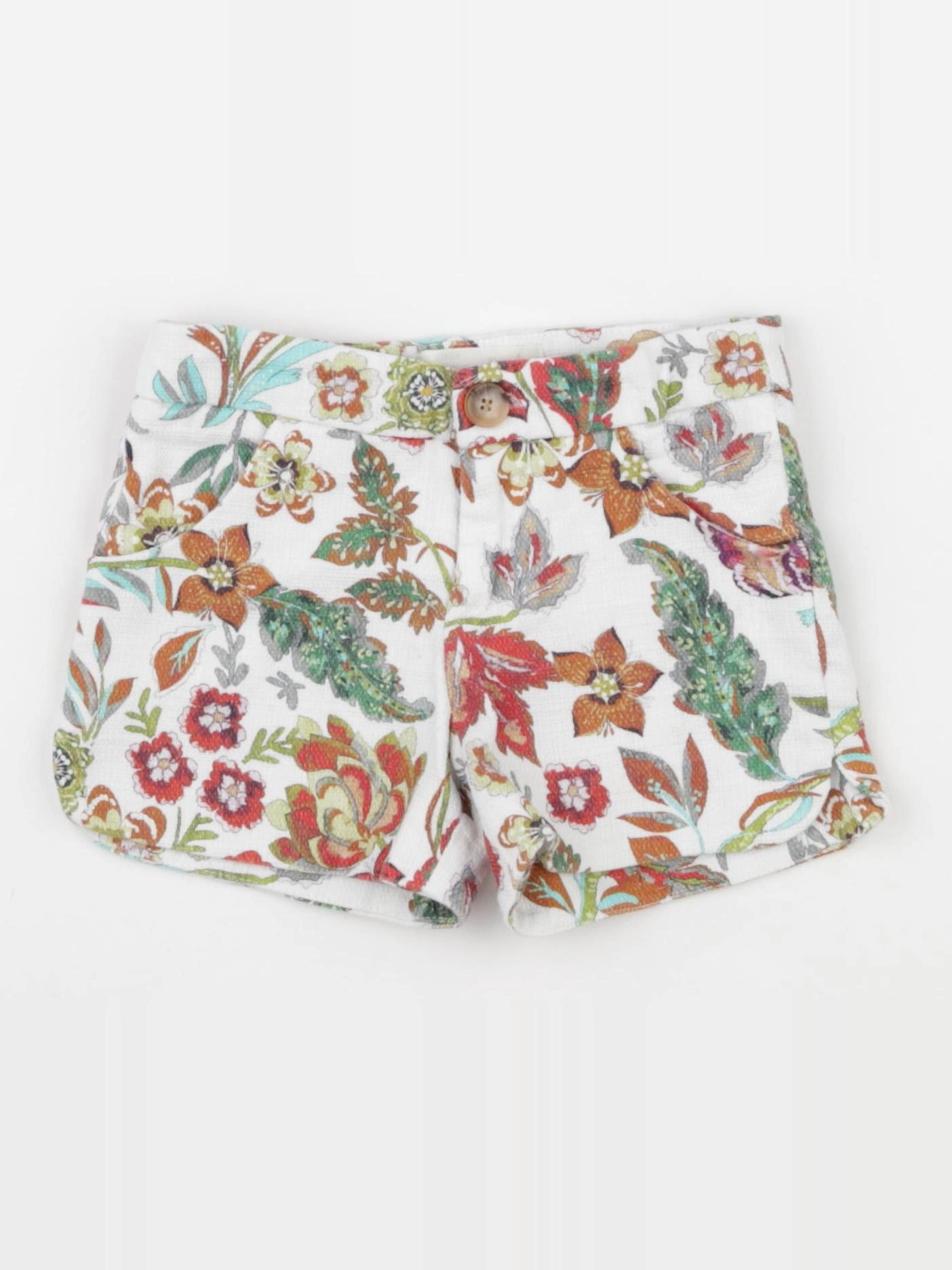 Zara - short multicolore - 4 ans