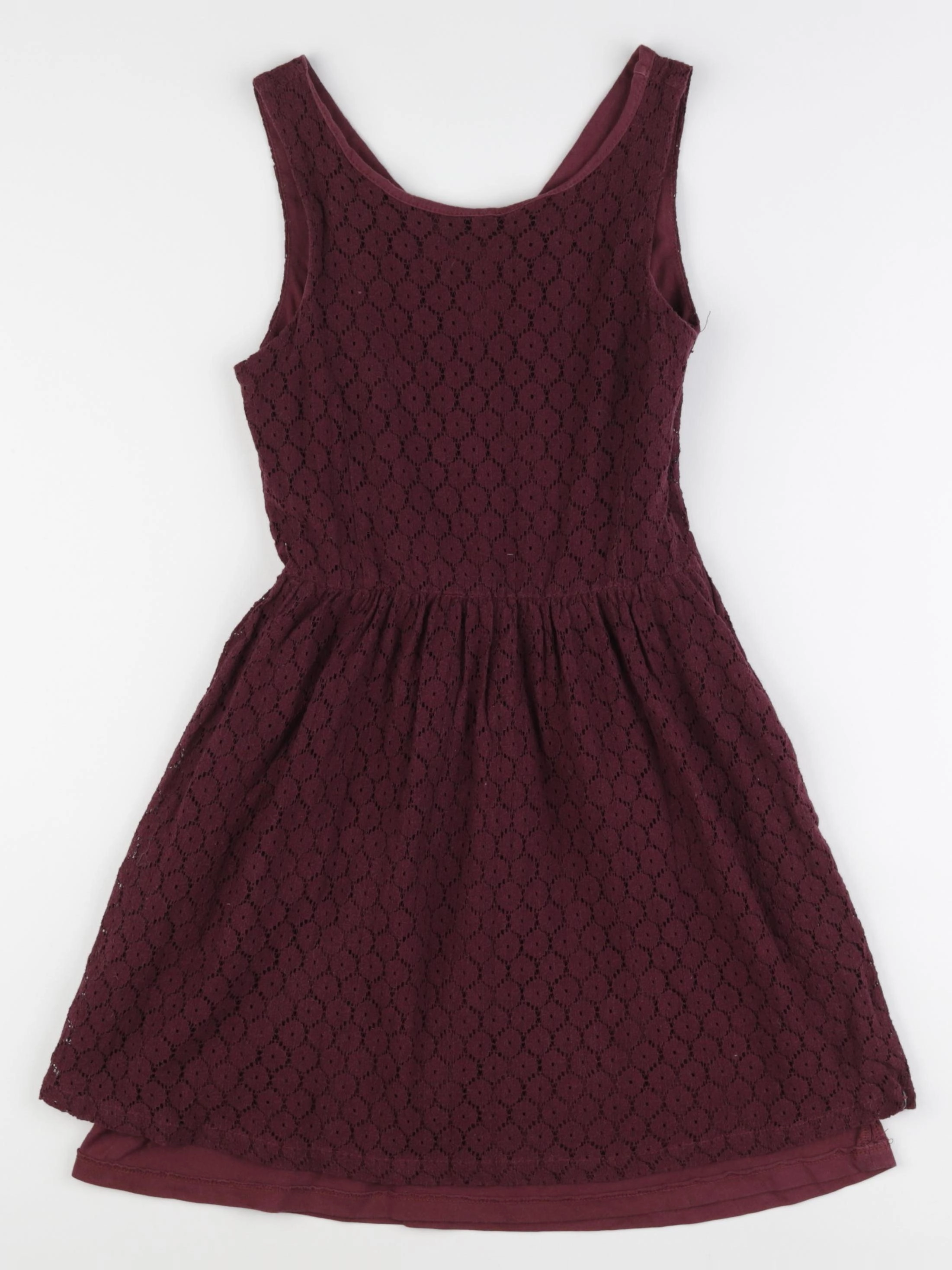 IKKS - robe rouge - 10 ans