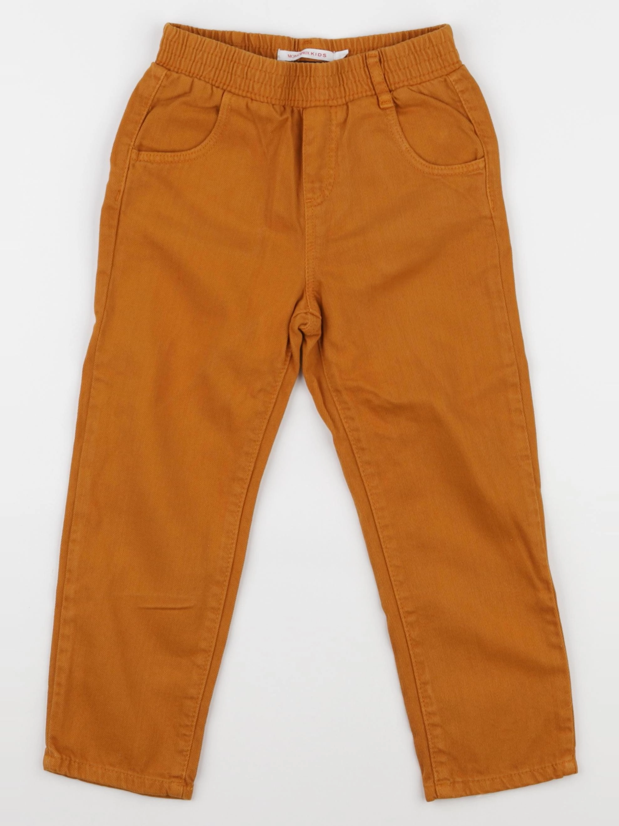 Monoprix - pantalon marron - 4 ans