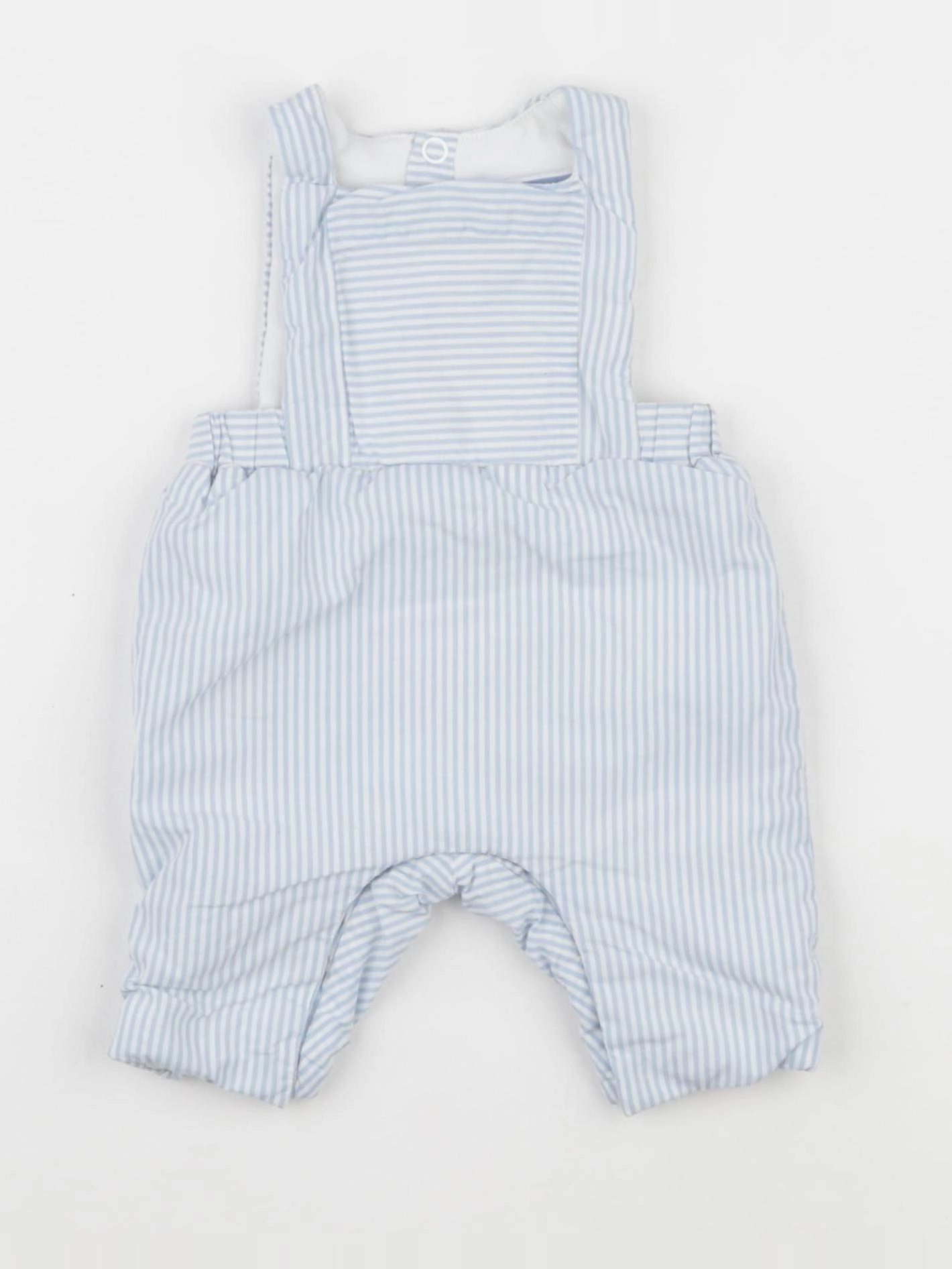 Jacadi - combinaison doublé bleu - 1 mois