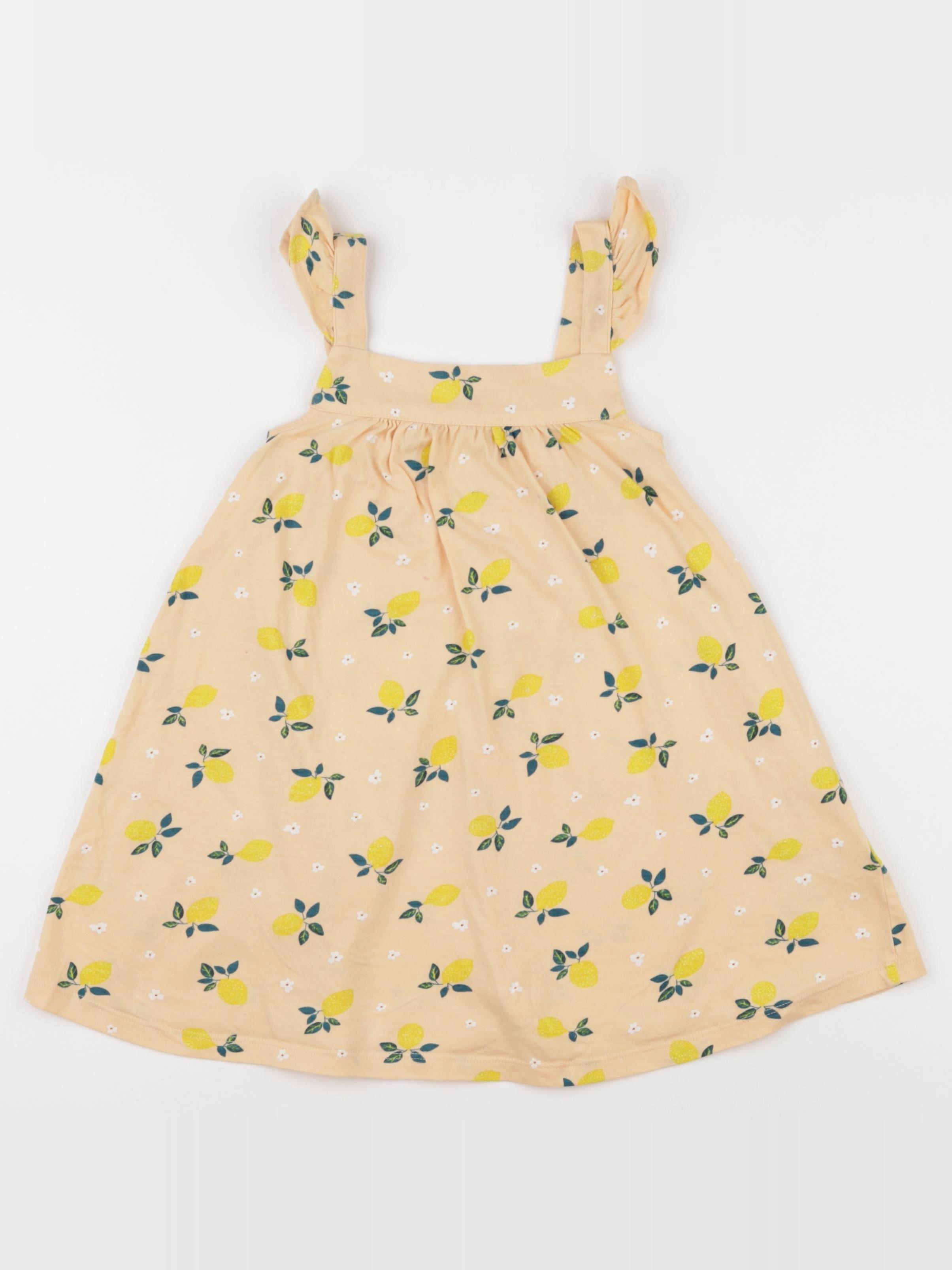 Vertbaudet - robe orange - 4 ans