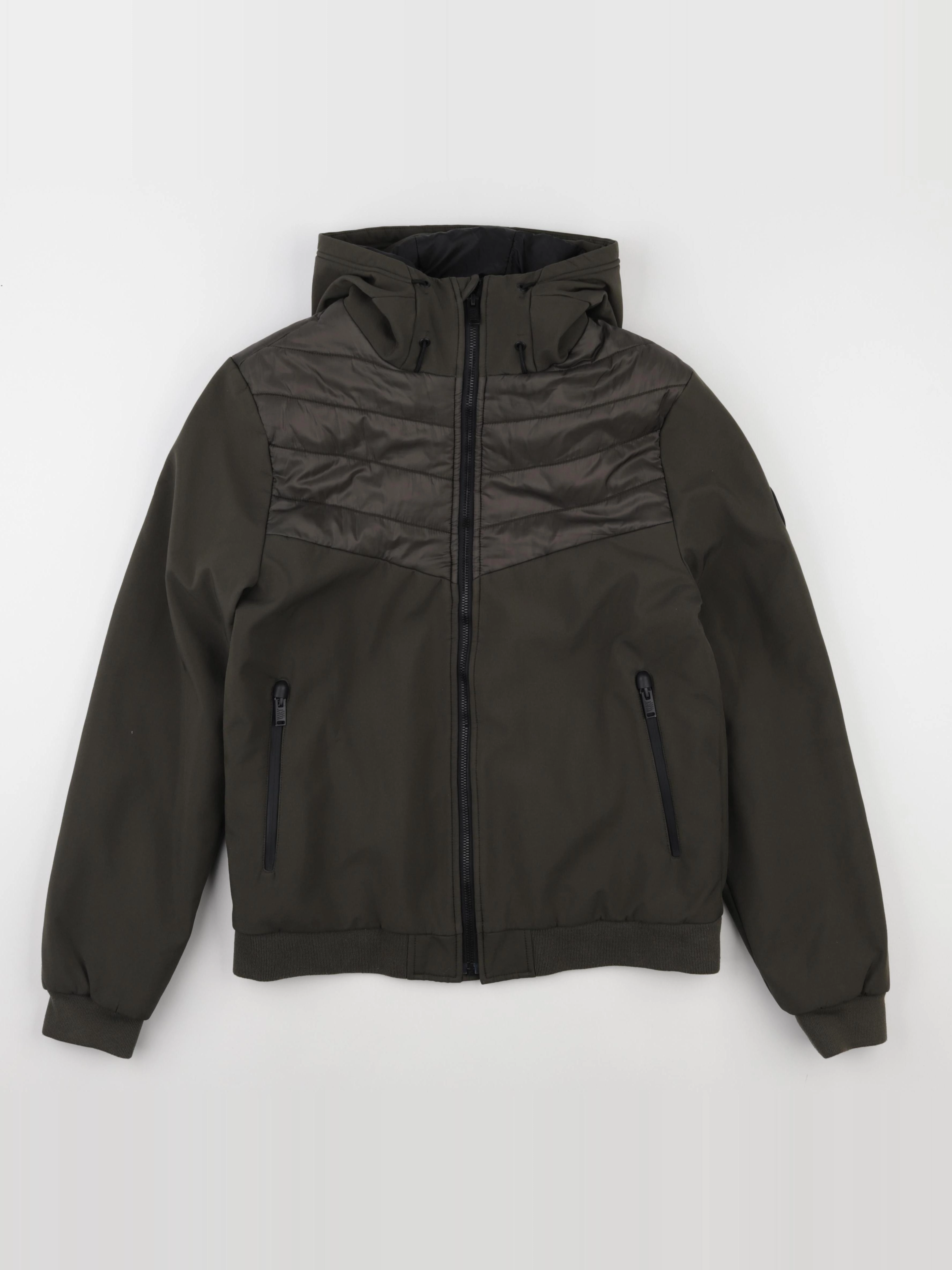 IKKS - veste doublé vert - 16 ans