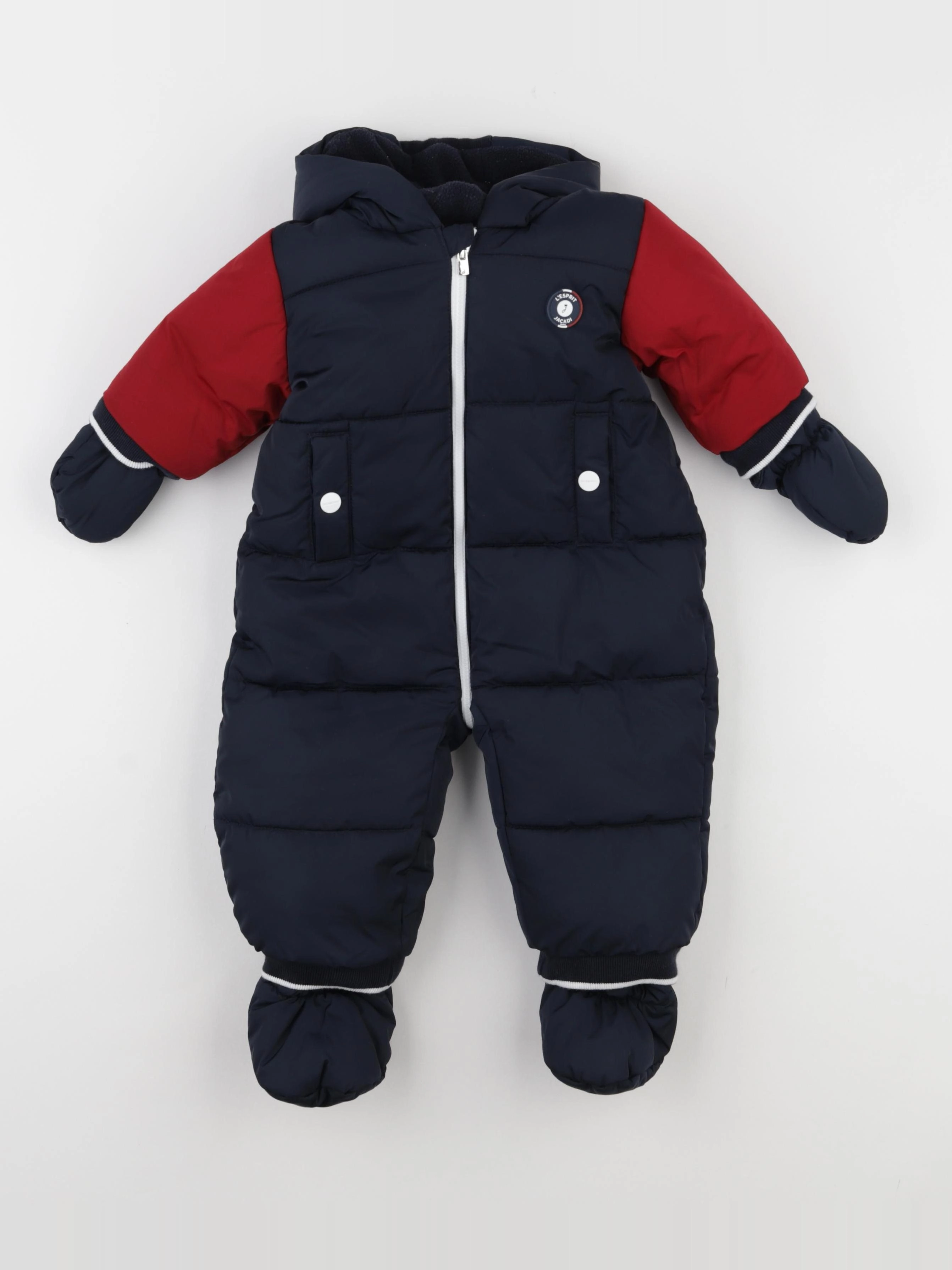 Jacadi - combi-pilote bleu - 6 mois
