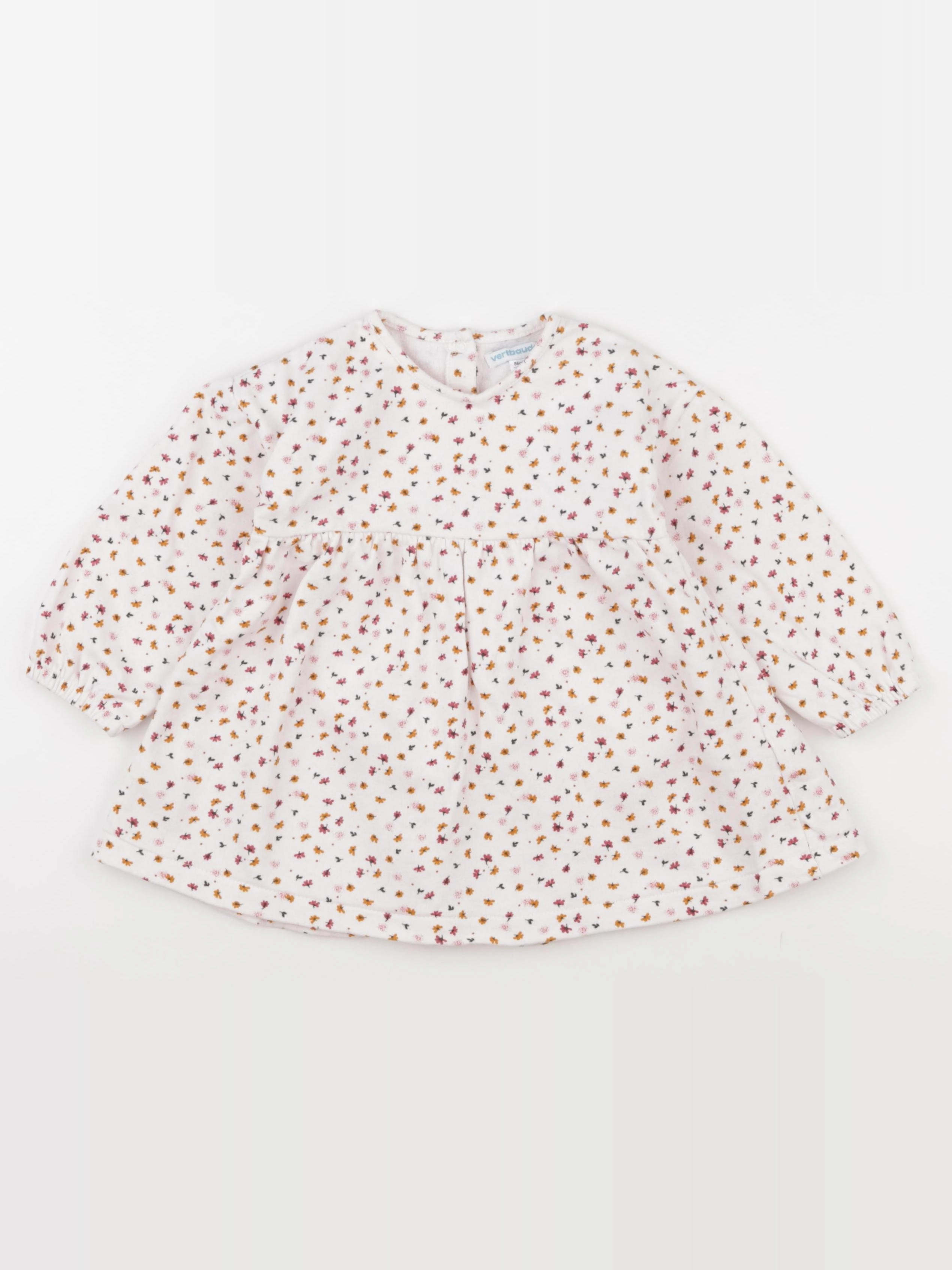 Vertbaudet - robe multicolore - 2 ans