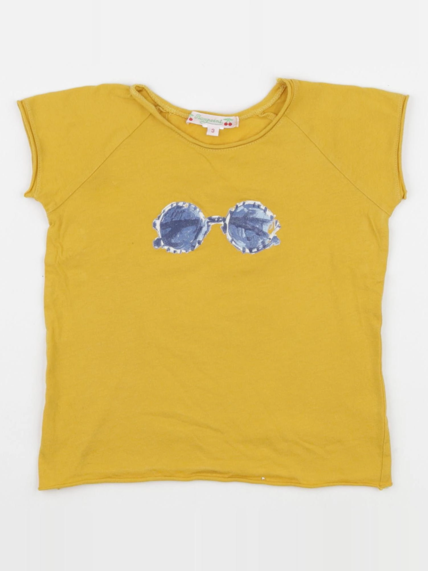 Bonpoint - tee-shirt jaune - 3 ans