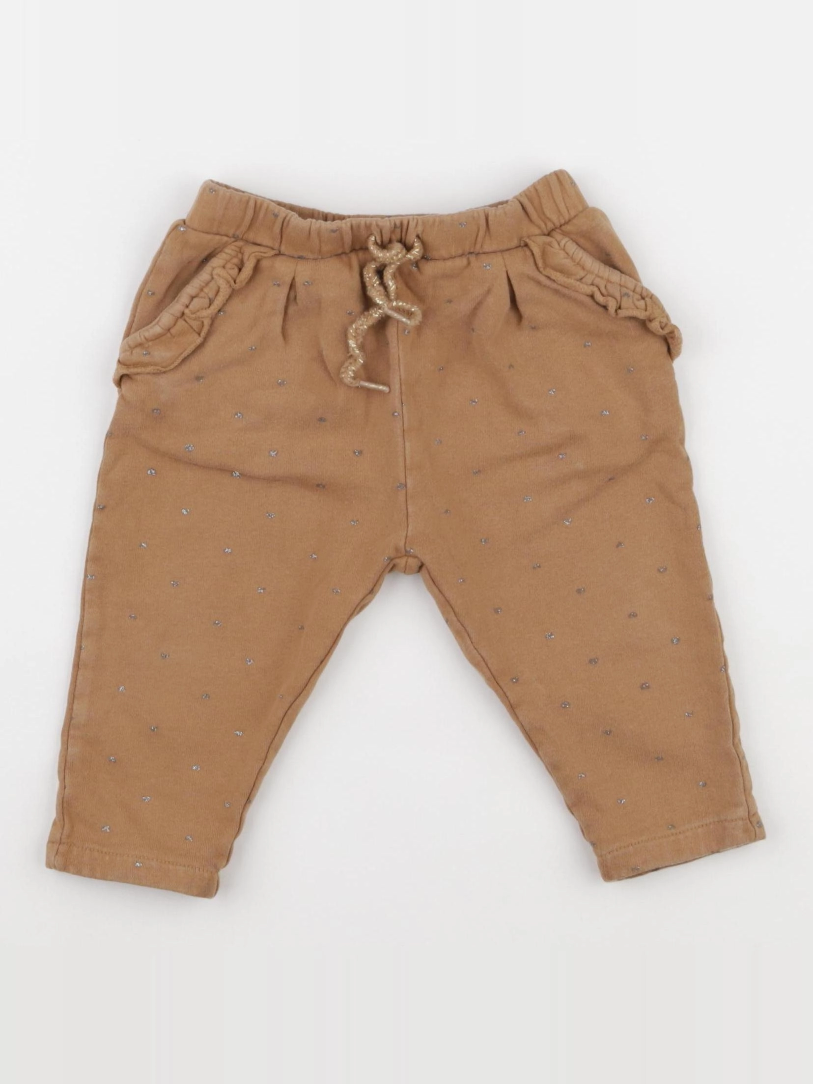 Vertbaudet - pantalon marron - 18 mois
