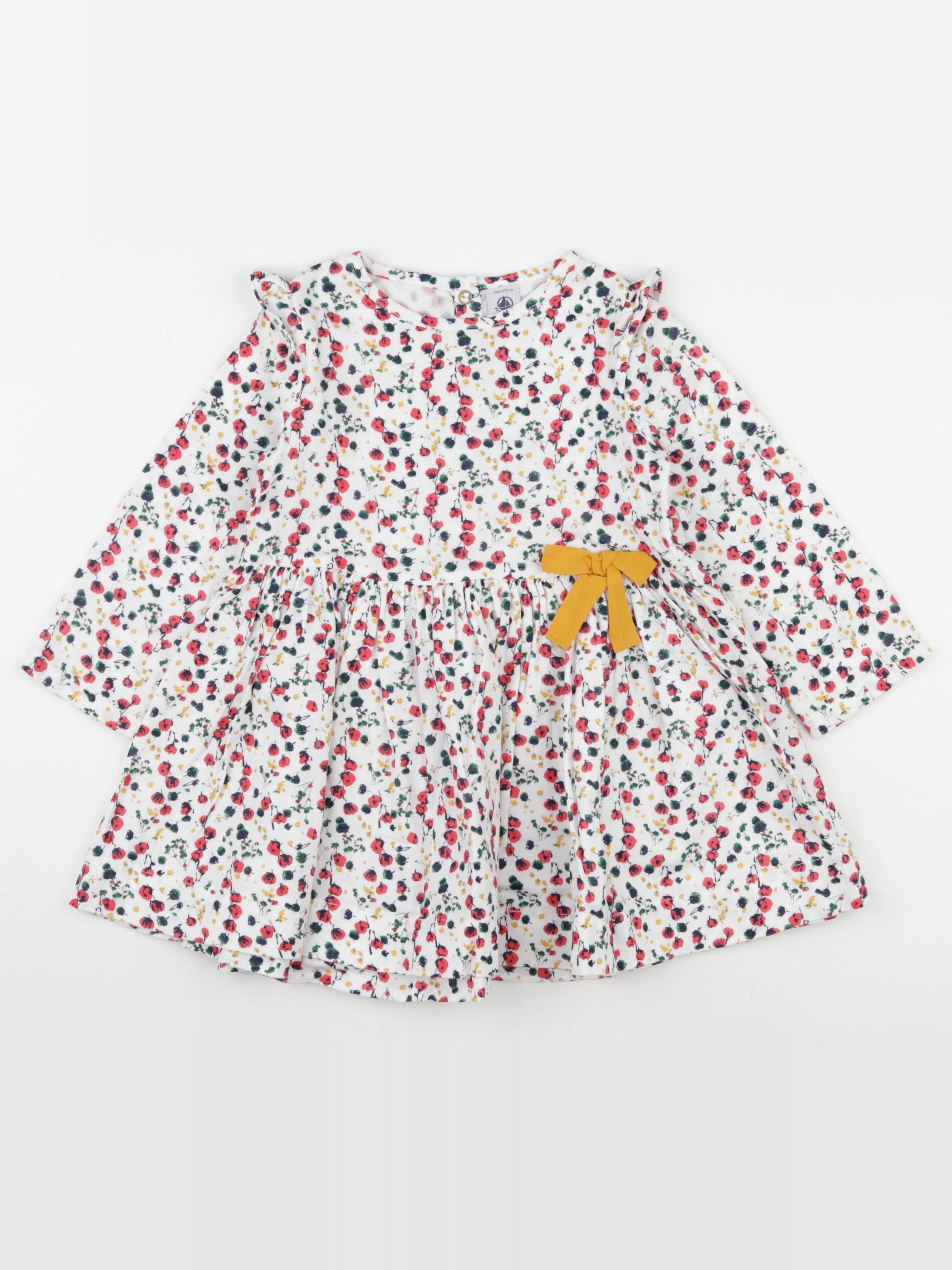 Petit Bateau - robe multicolore - 3 ans
