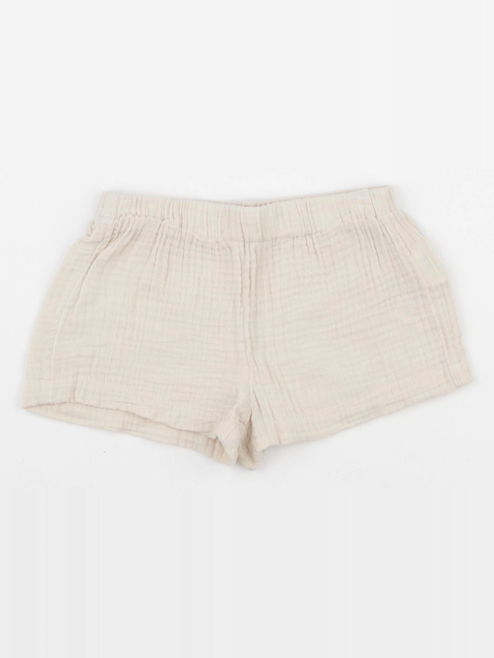 Vertbaudet - short beige - 4 ans