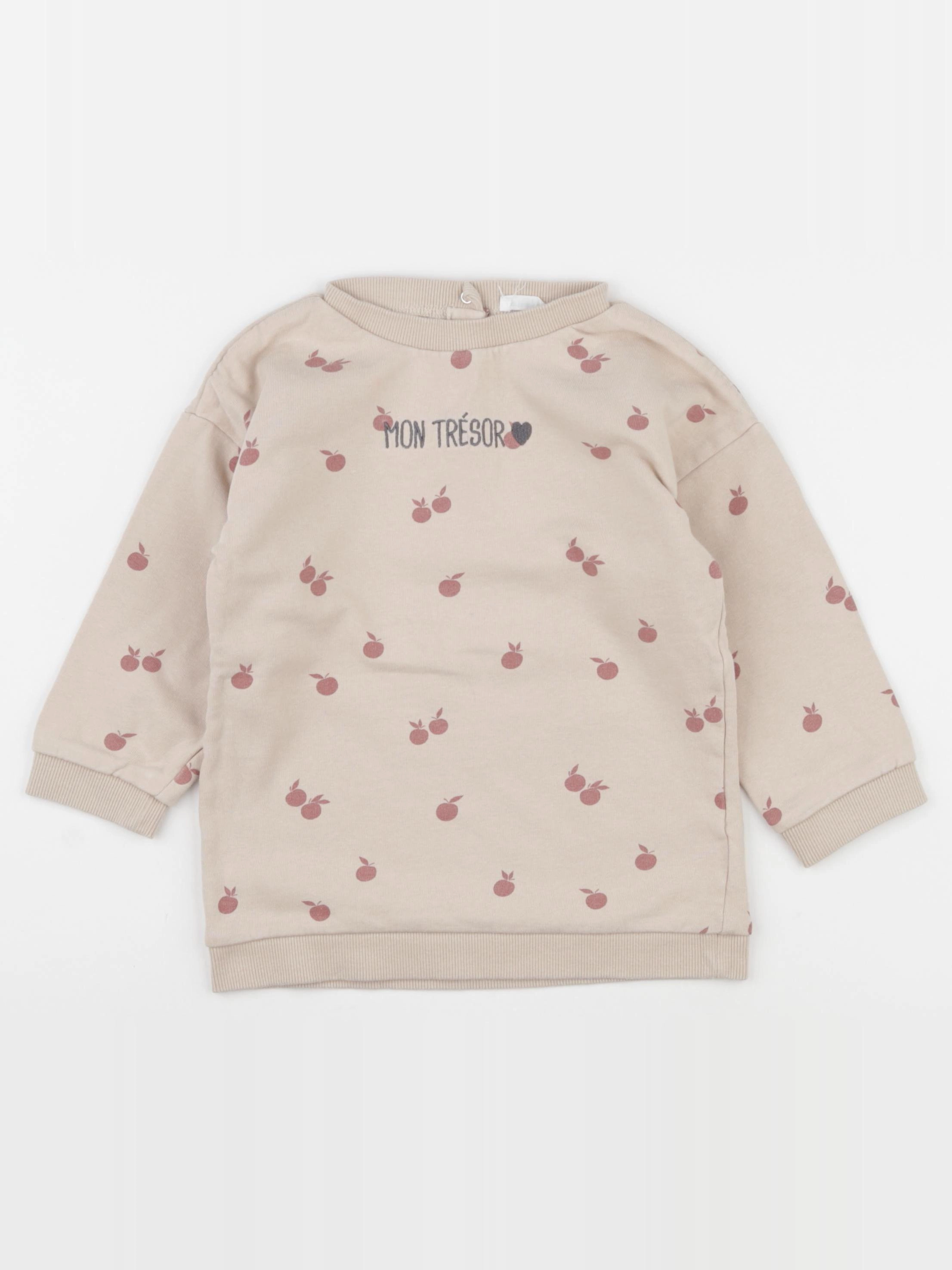 Vertbaudet - robe beige - 3 ans