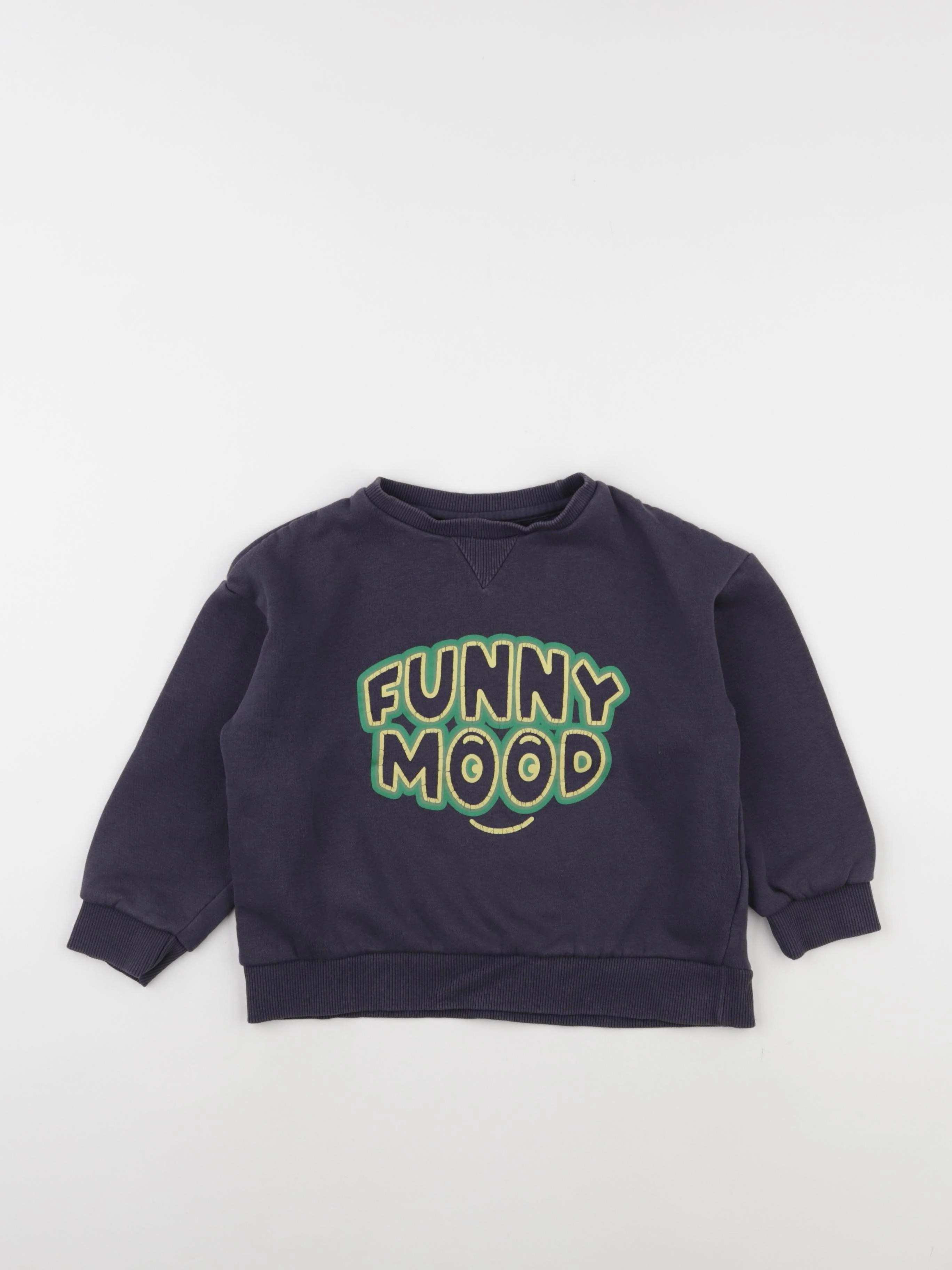 Vertbaudet - sweat bleu - 5 ans