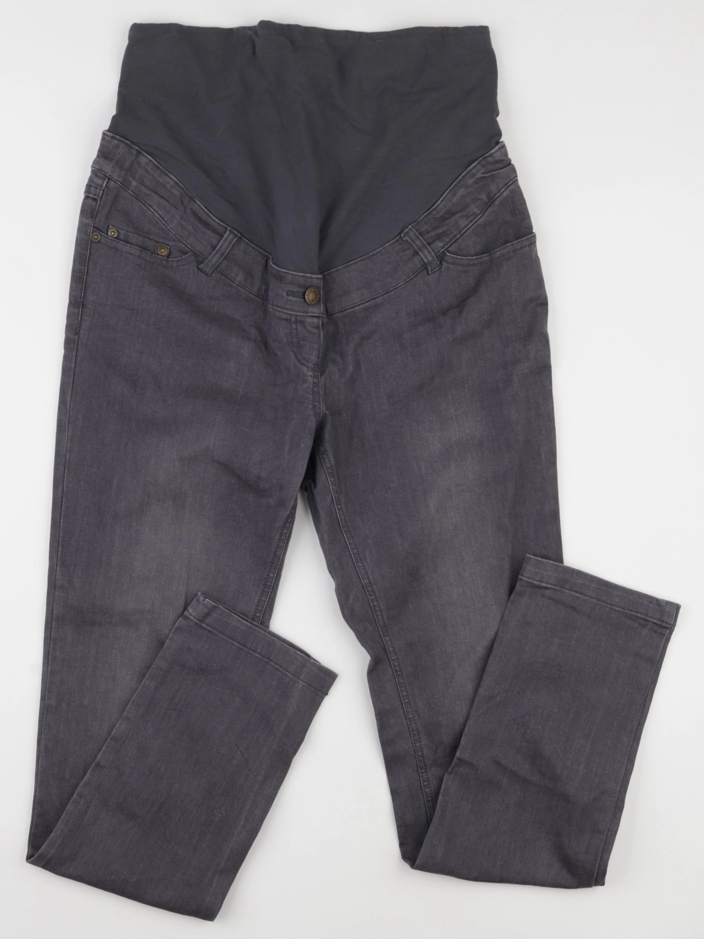 Vertbaudet - jean grossesse gris - 42