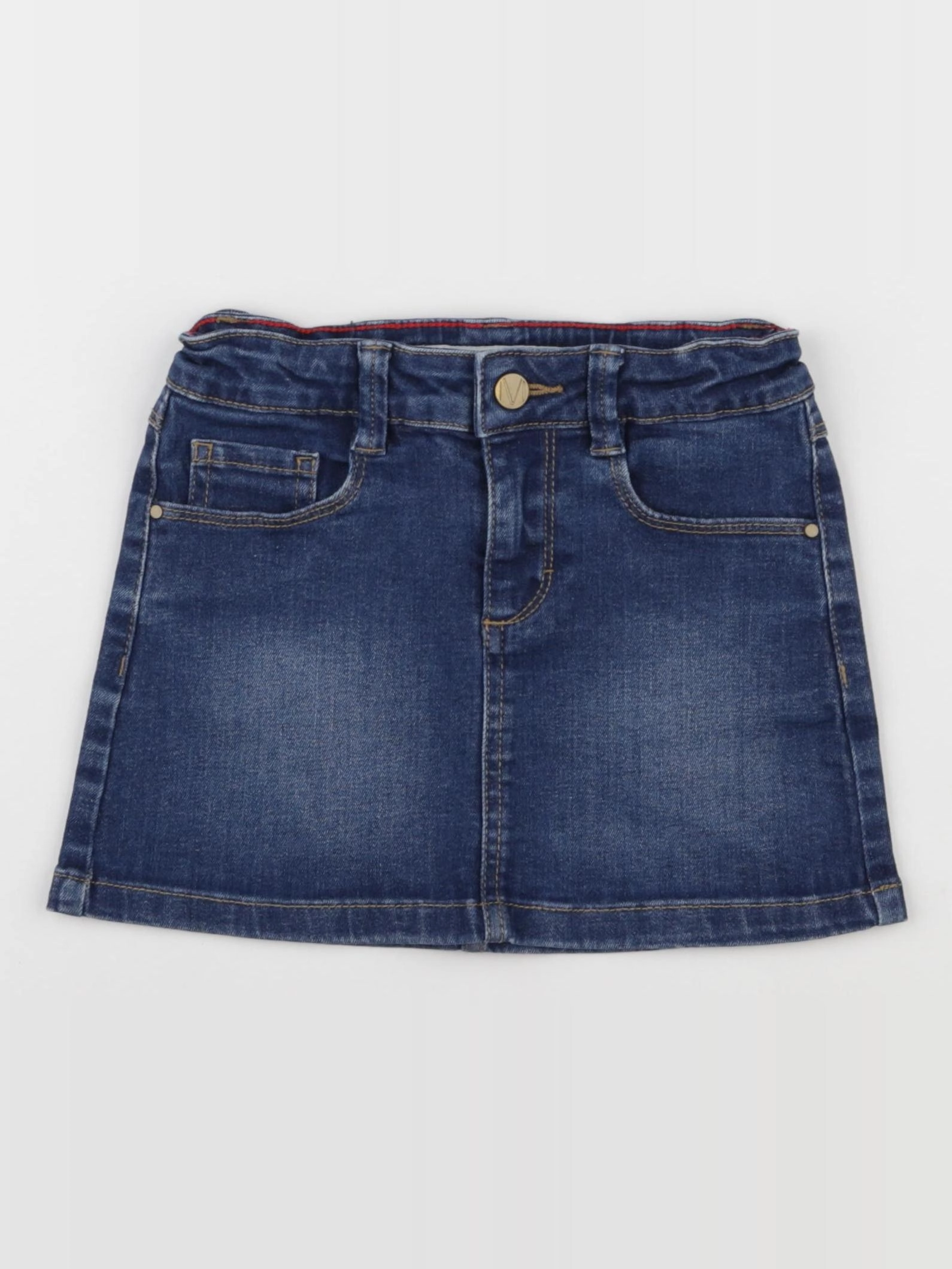 Monoprix - jupe bleu - 6 ans
