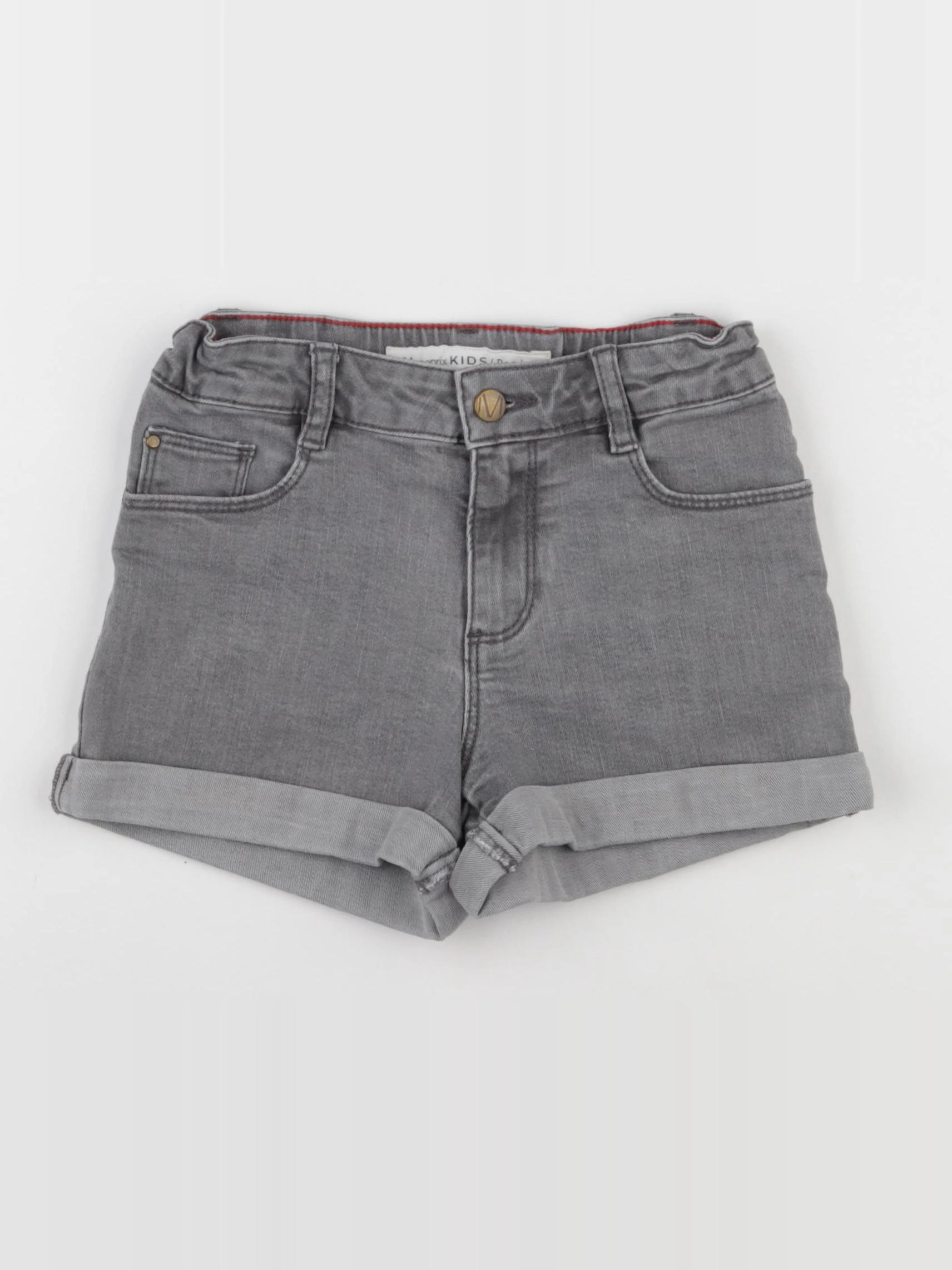 Monoprix - short gris - 8 ans