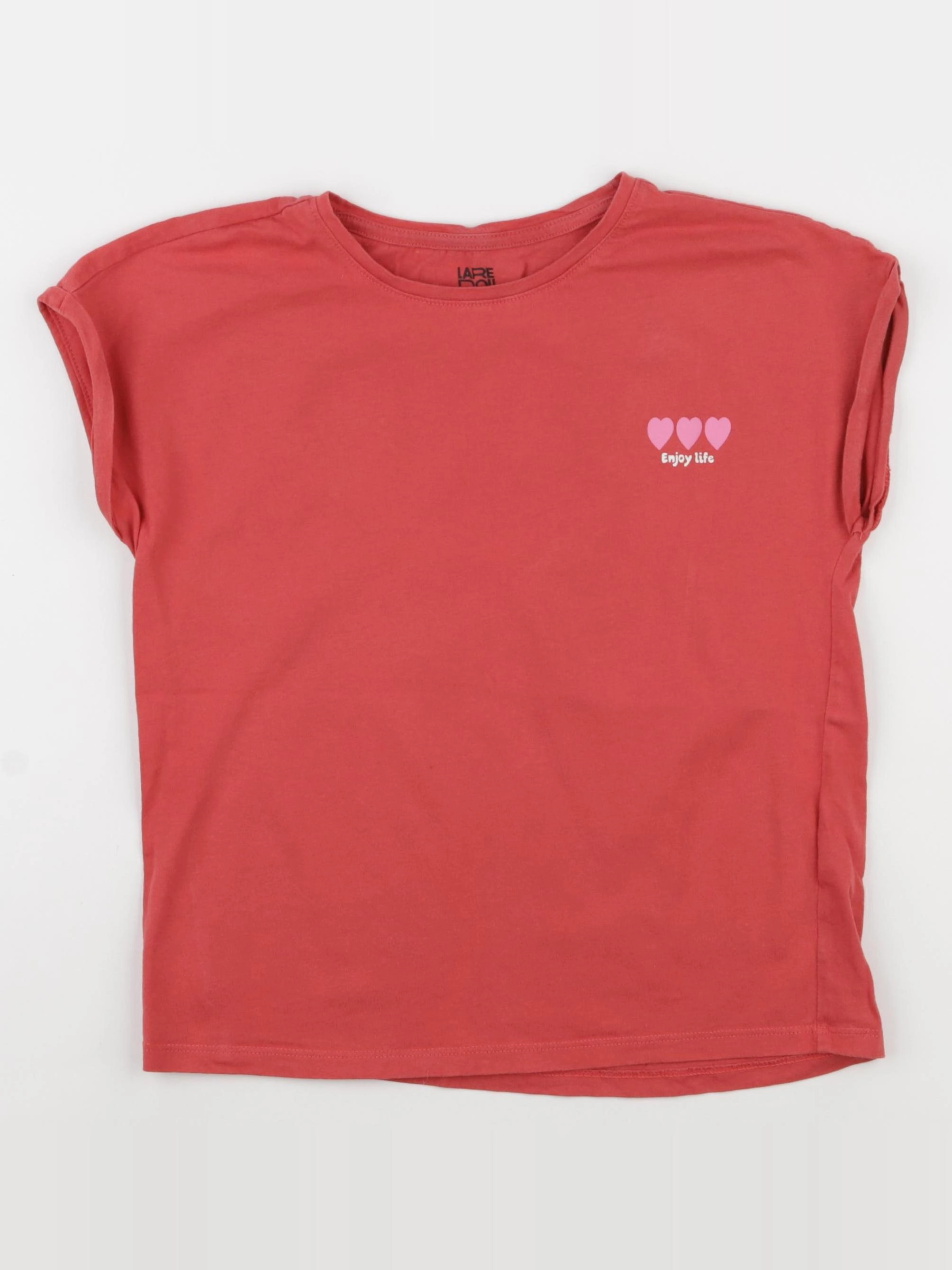 La Redoute - tee-shirt rose - 10 ans