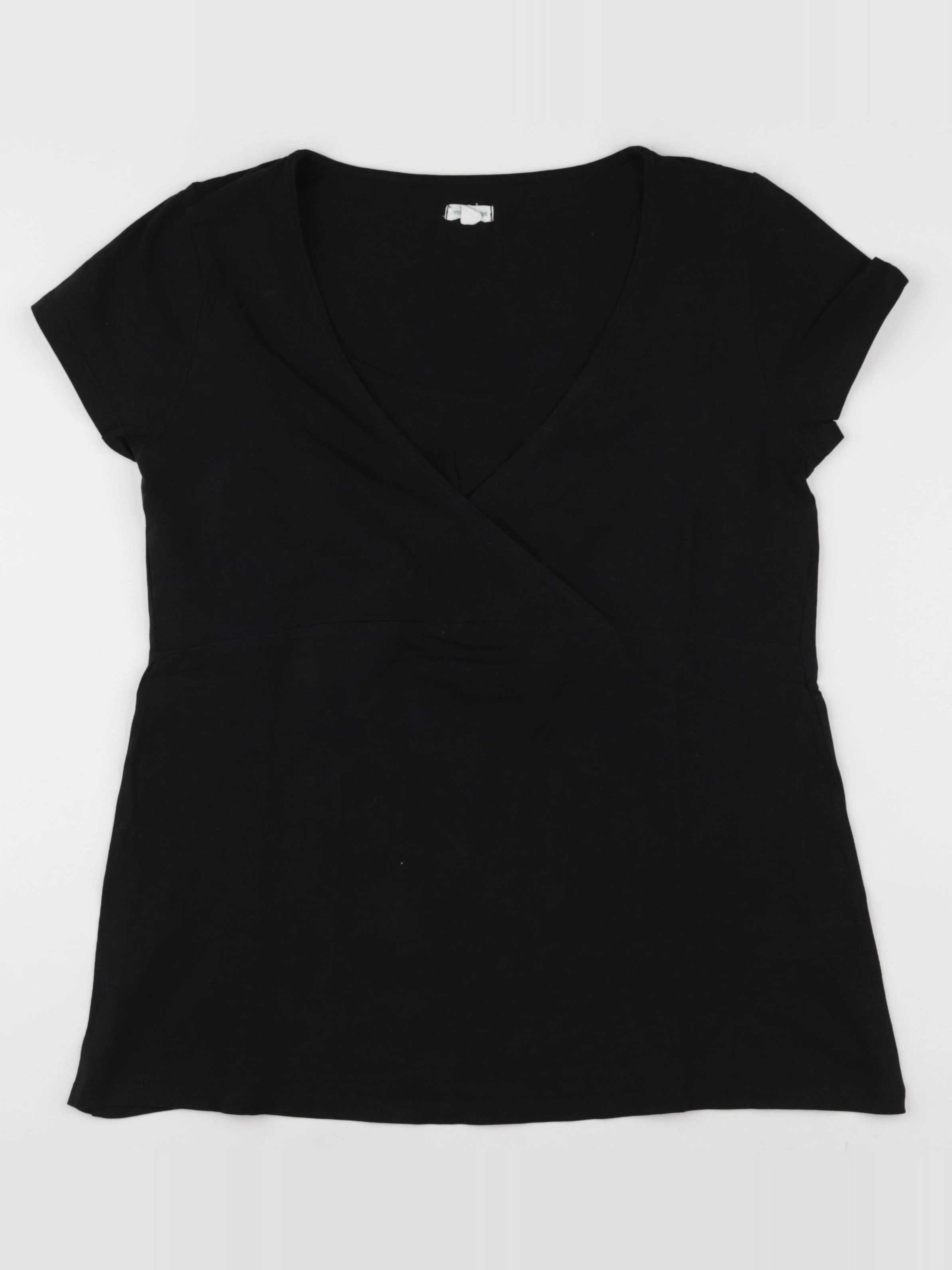 Vertbaudet - tee-shirt grossesse noir - 38 à 40