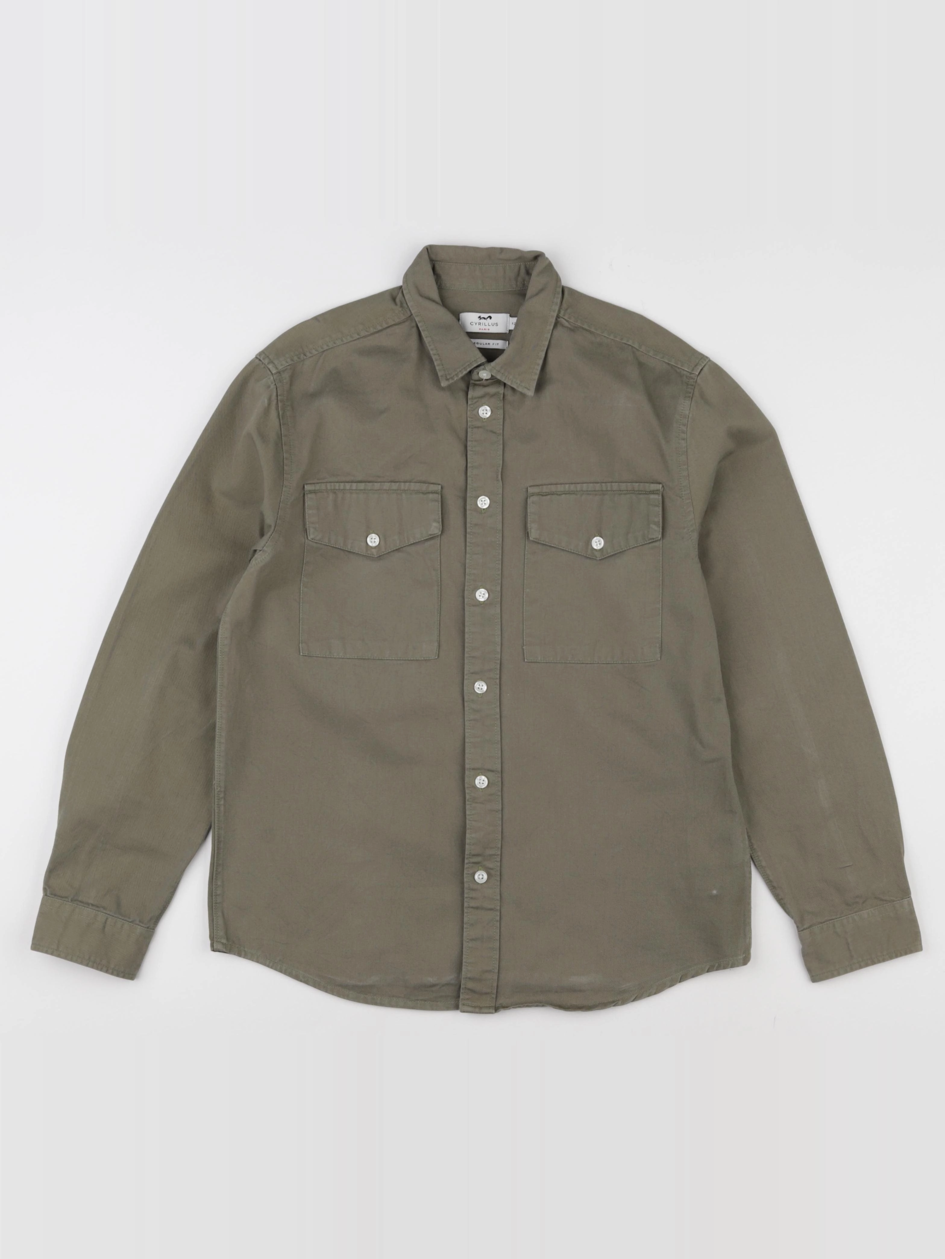 Cyrillus - chemise vert - 12 ans